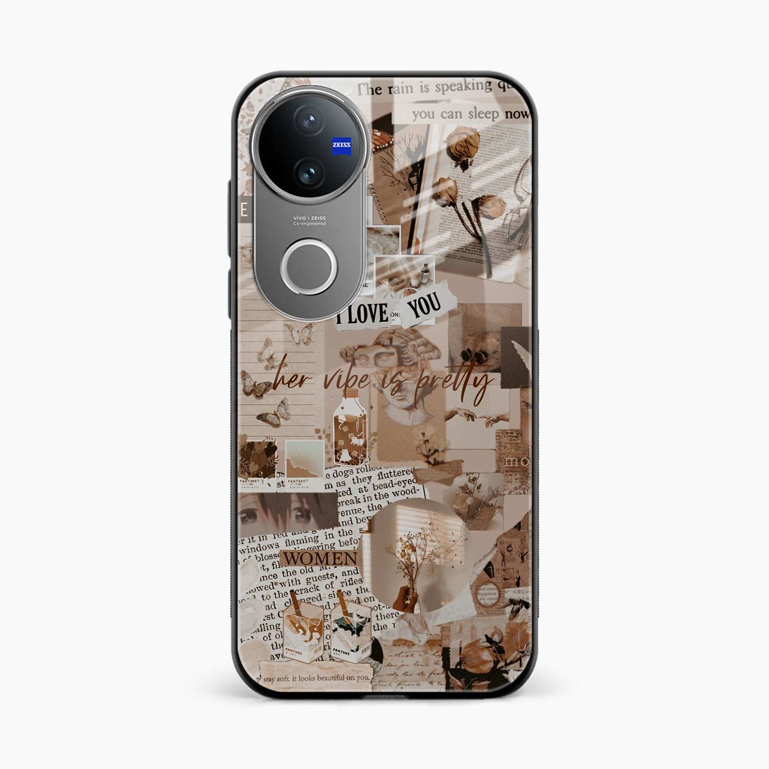 Aesthetic Vintage Vivo T4r 5G Back Cover