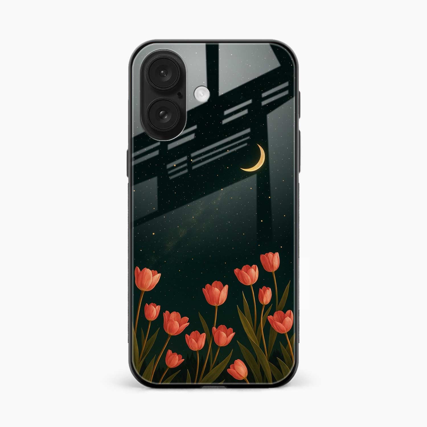 Night Moon iPhone 17 Back Cover