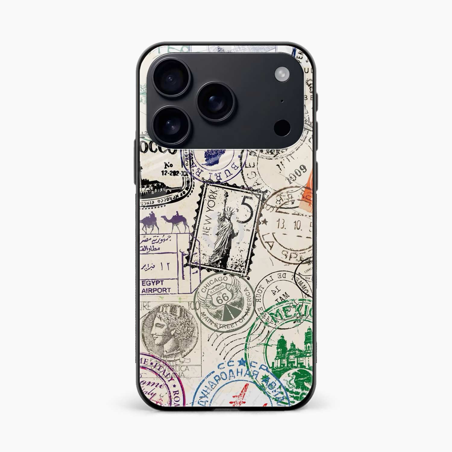 Stamps iPhone 17 Pro Back Cover