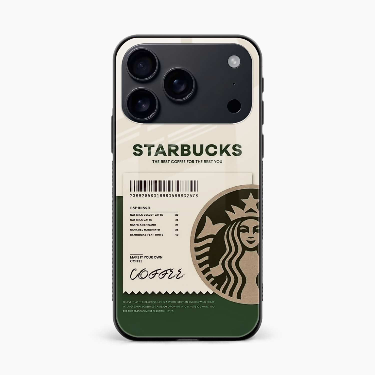 Starbucks iPhone 17 Pro Back Cover