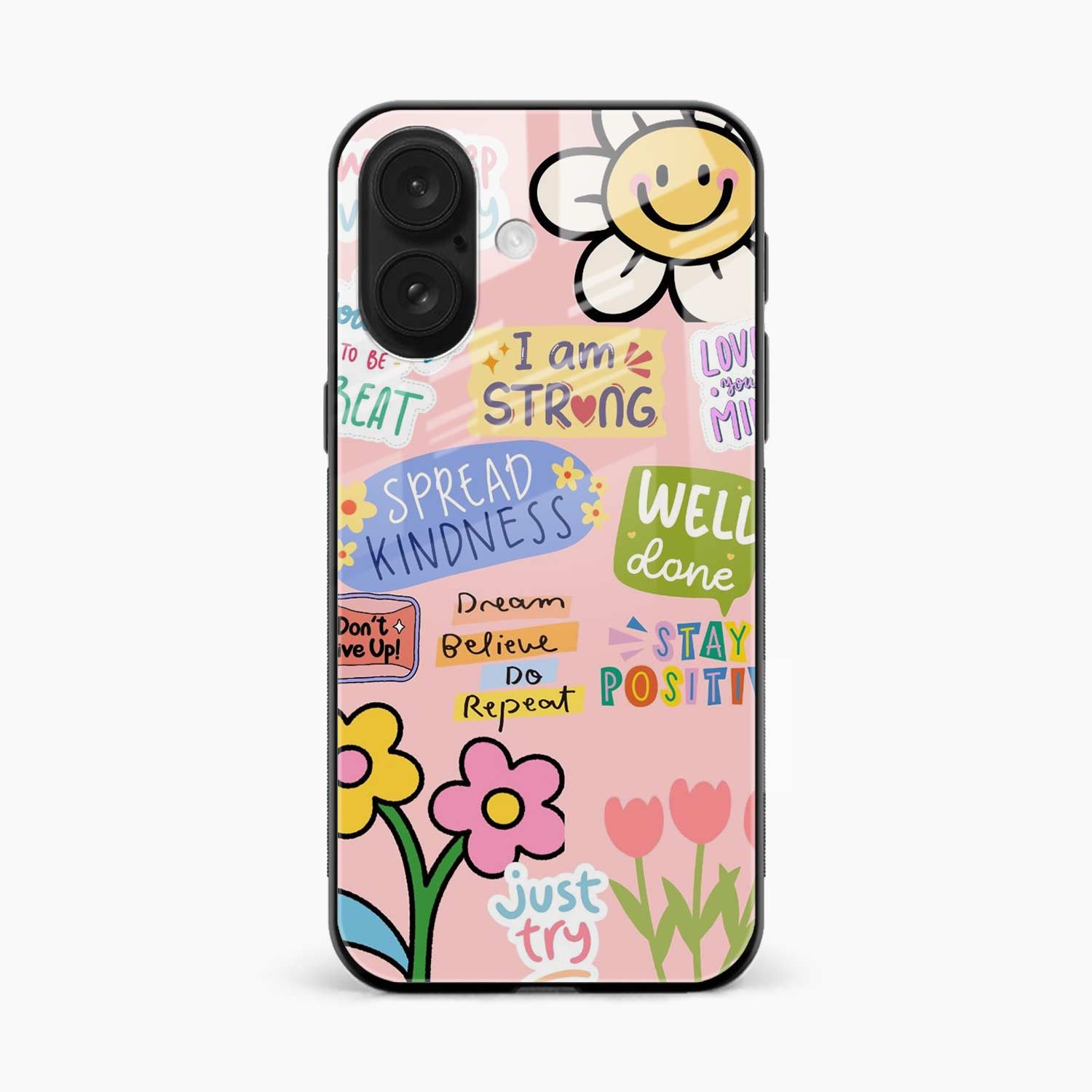 Stay Positive iPhone 17 Back Cover