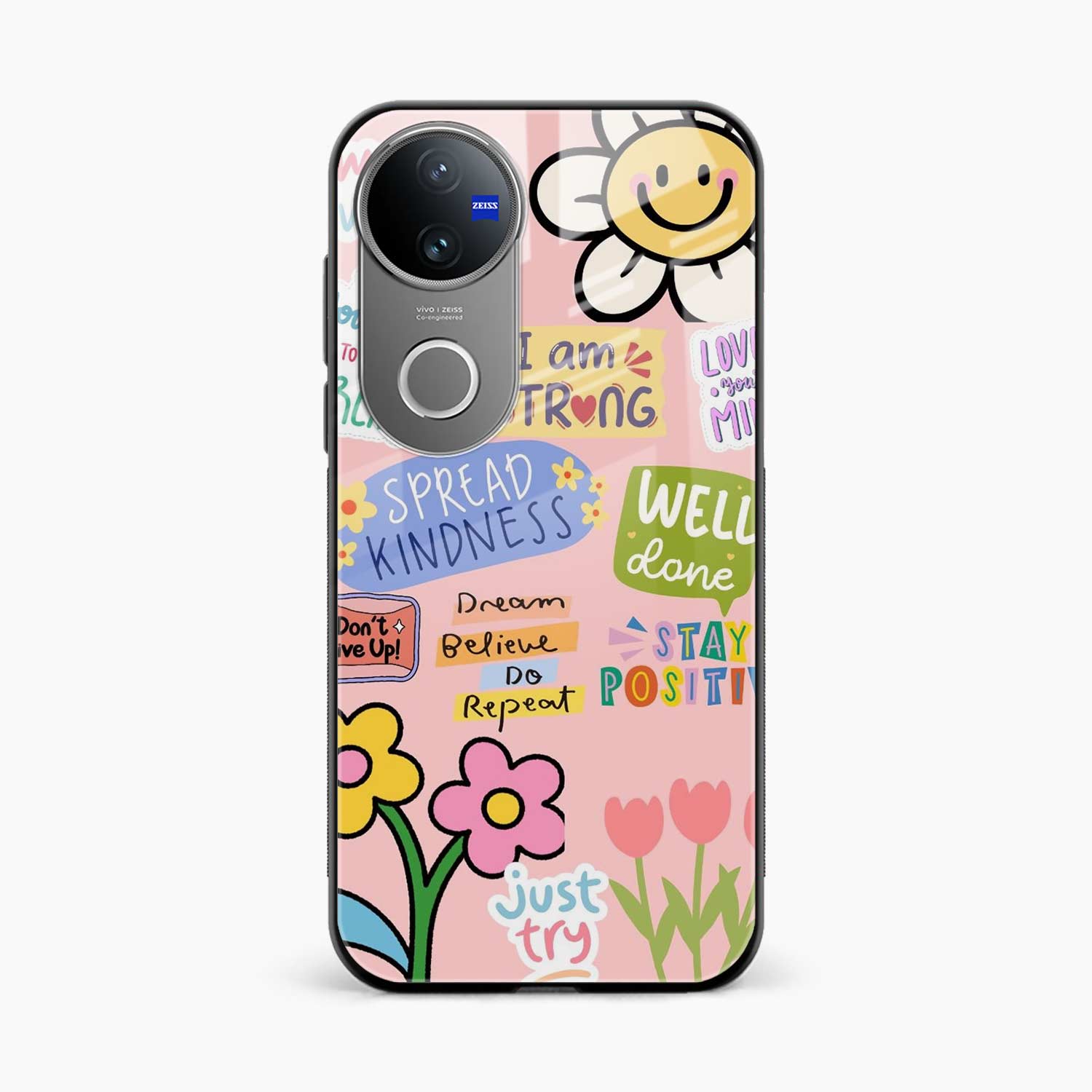 Stay Positive Vivo T4r 5G Back Cover