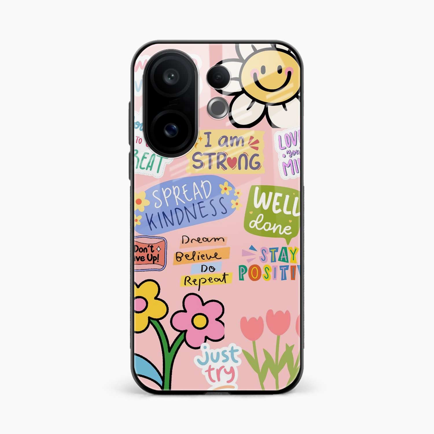 Stay Positive Vivo V60 5G Back Cover