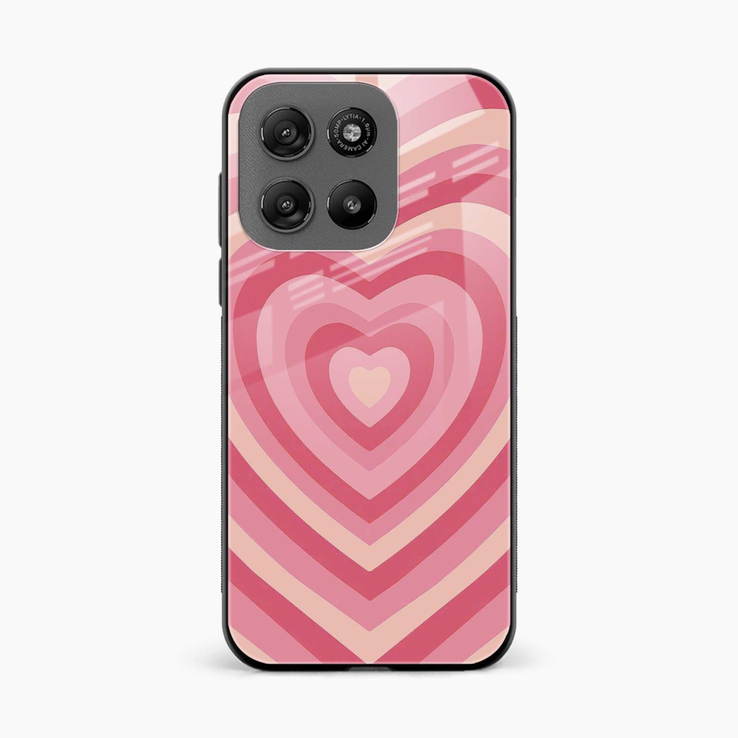 Heart Motorola G57 Power 5G Back Cover
