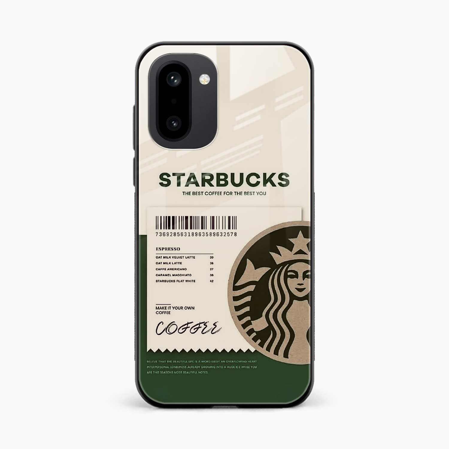 Starbucks OnePlus 15r 5G Back Cover