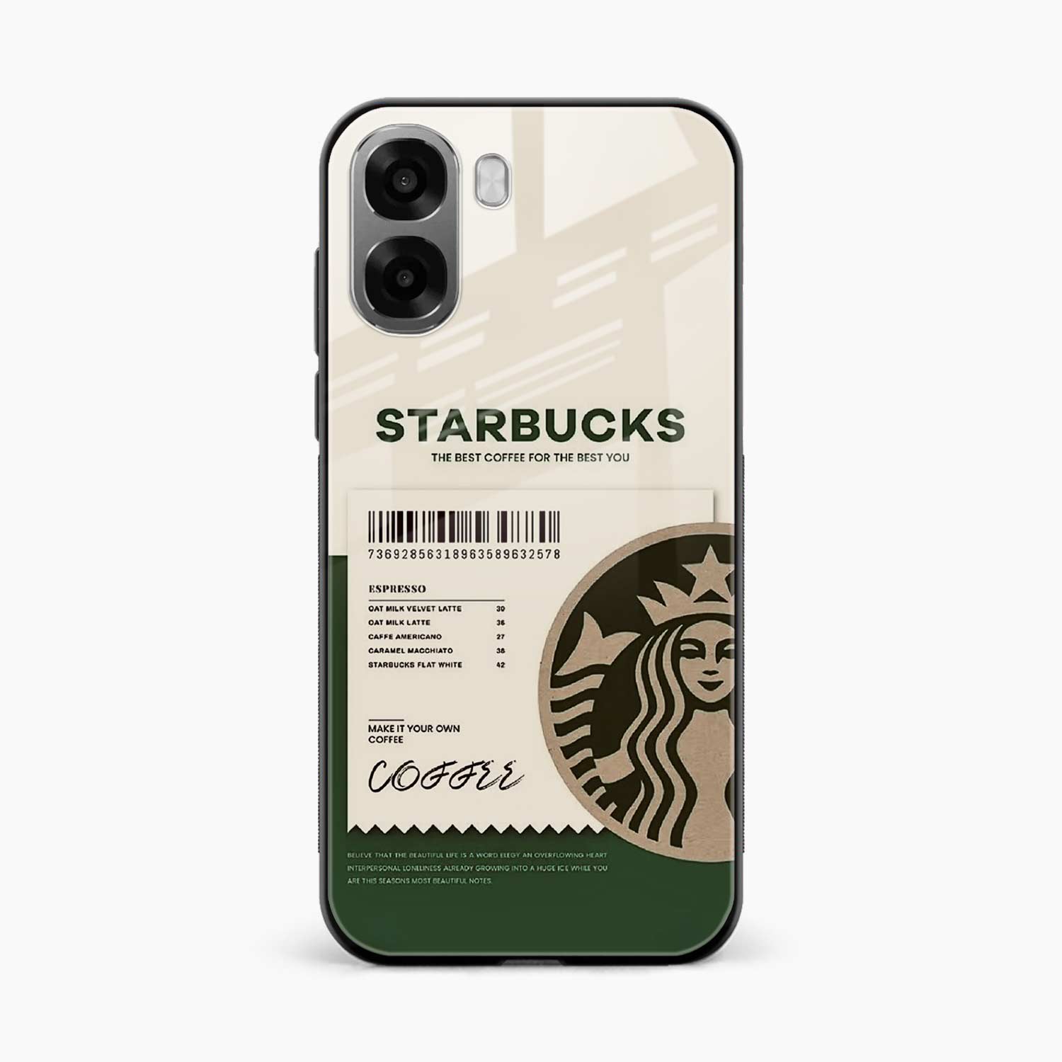 Starbucks Oppo A6x 5G Back Cover