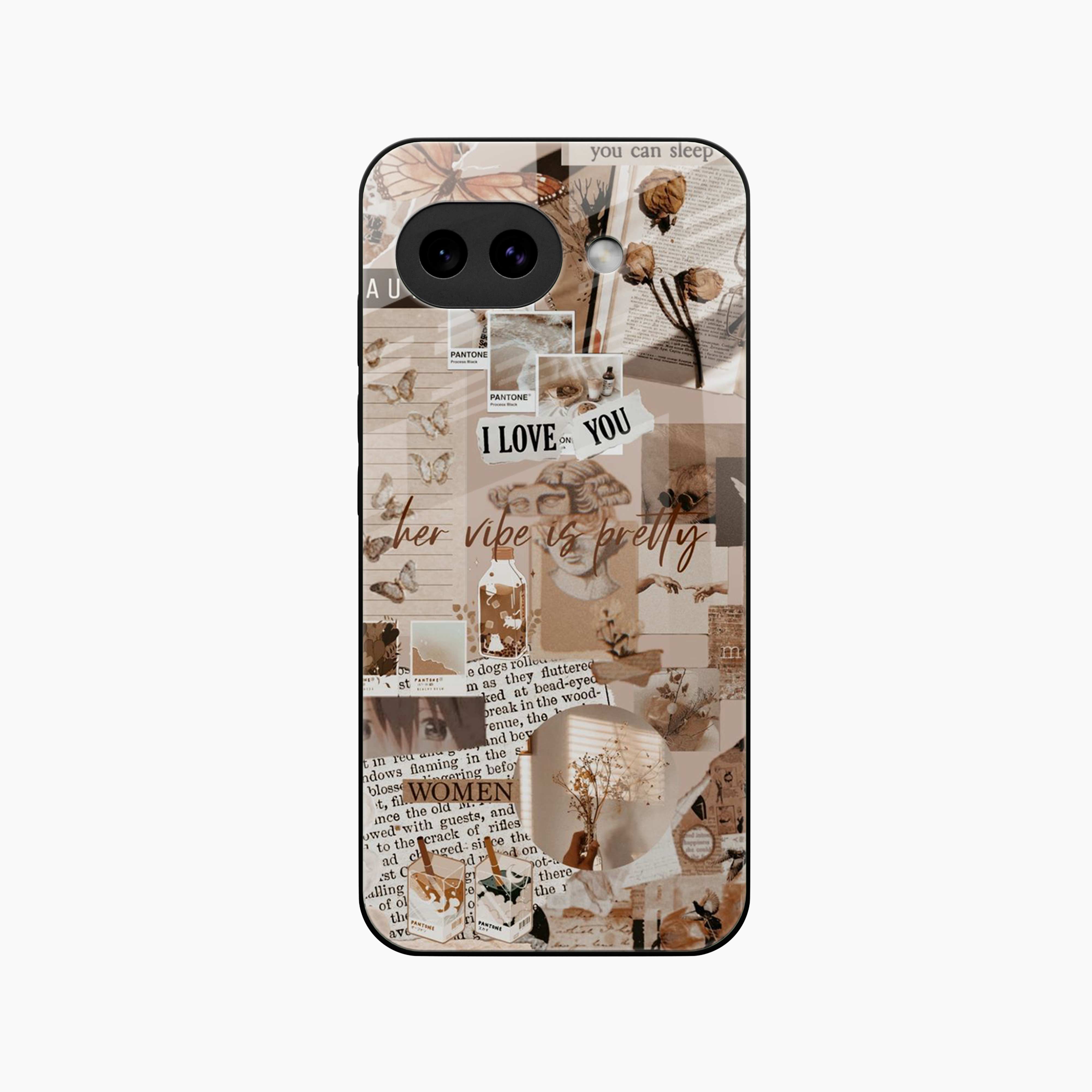 Aesthetic Vintage Google Pixel 10a 5G Back Cover