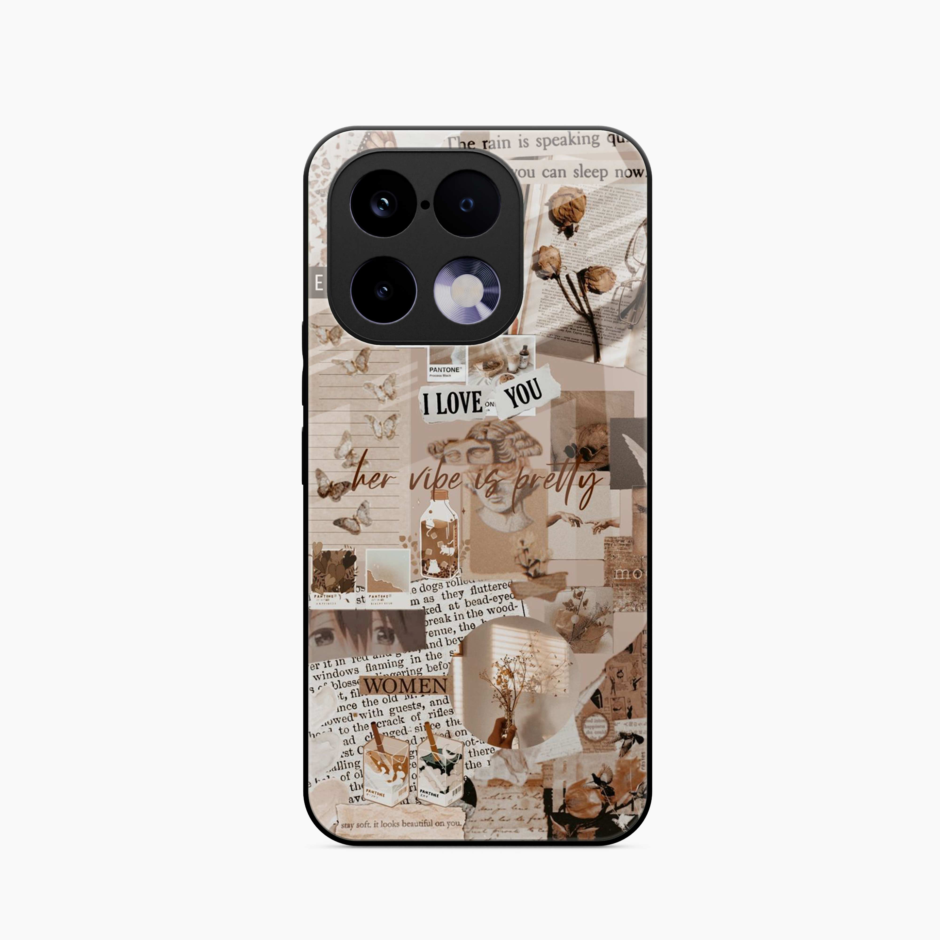 Aesthetic Vintage Realme 16 Pro 5G Back Cover