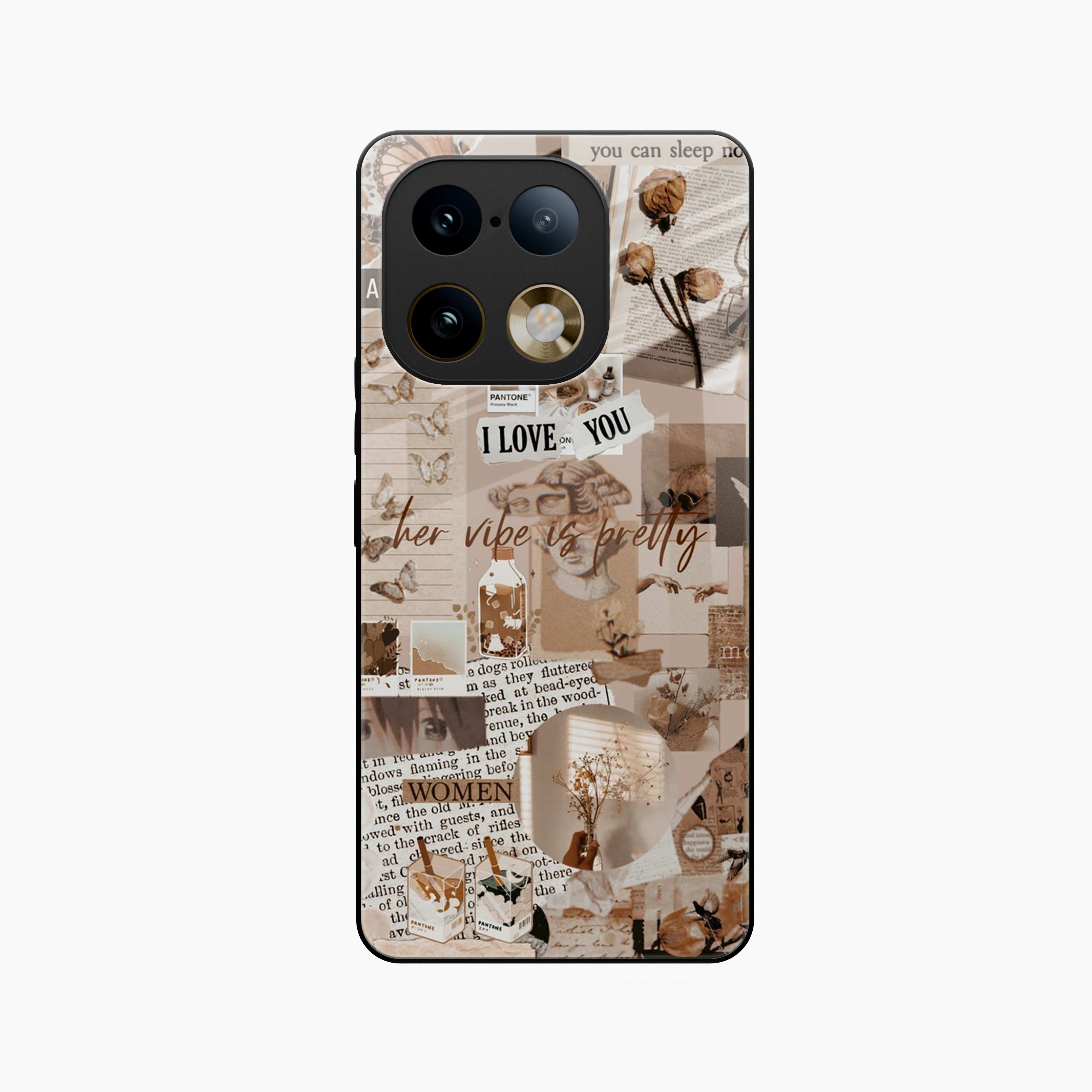 Aesthetic Vintage Realme 16 Pro Plus 5G Back Cover