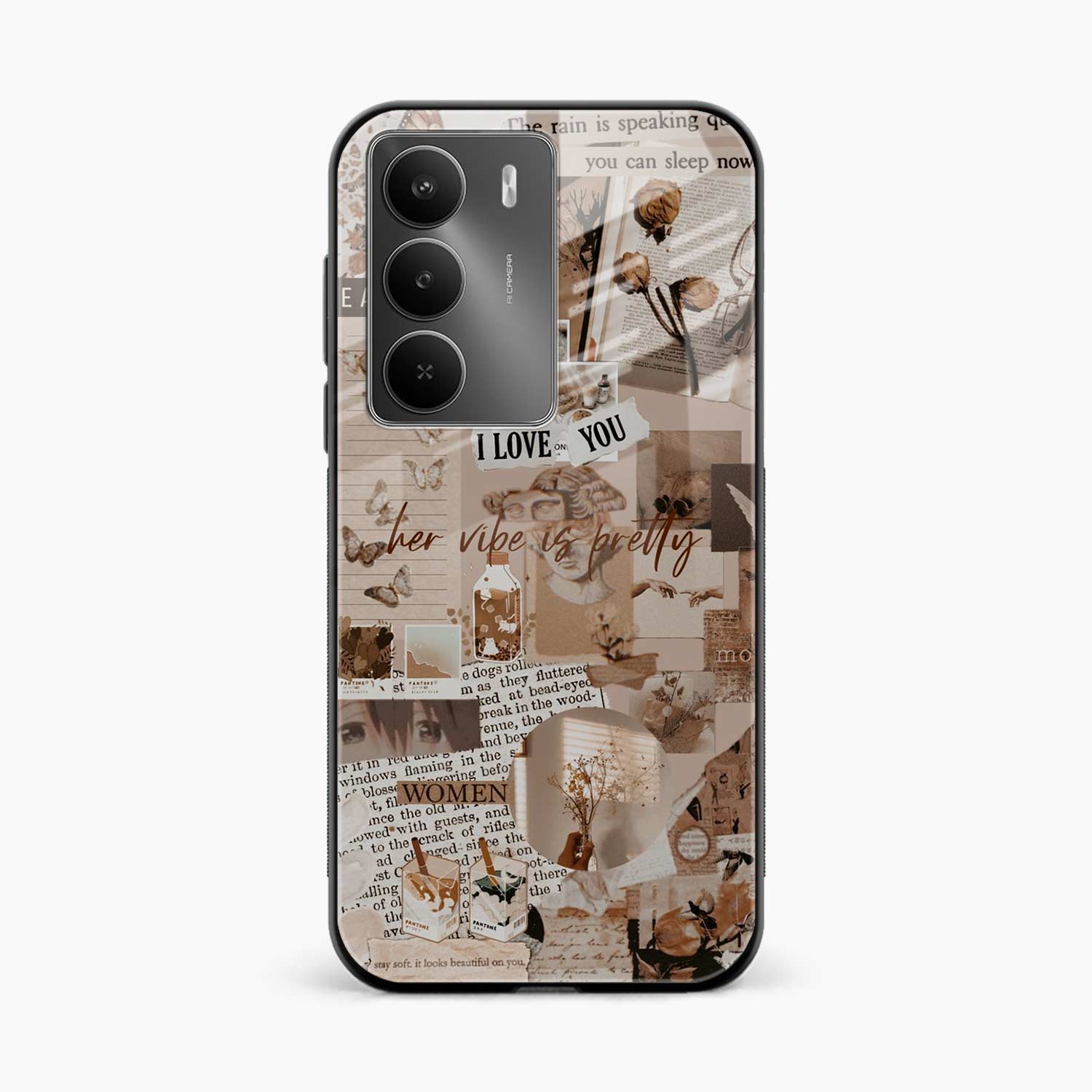 Aesthetic Vintage Realme P3 Lite 5G Back Cover