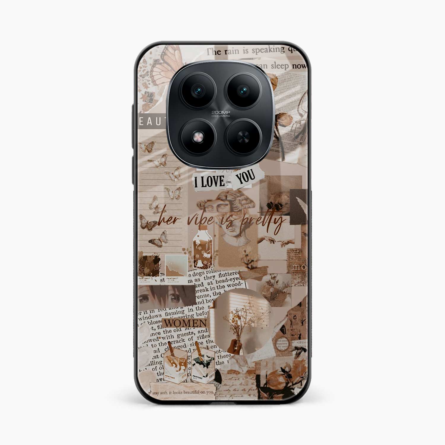 Aesthetic Vintage Redmi Note 15 Pro 5G Back Cover