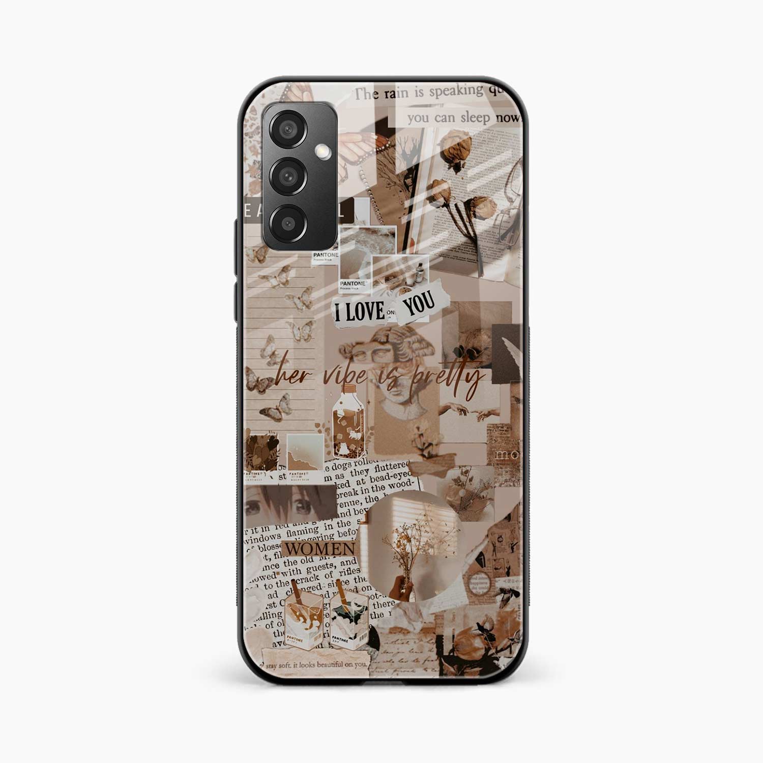 Aesthetic Vintage Samsung F13 4G Back Cover