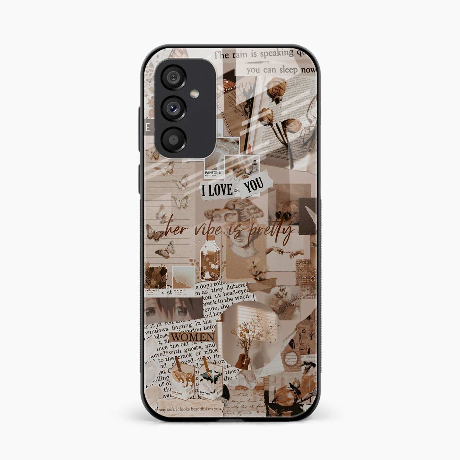 Aesthetic Vintage Samsung M13 4G Back Cover