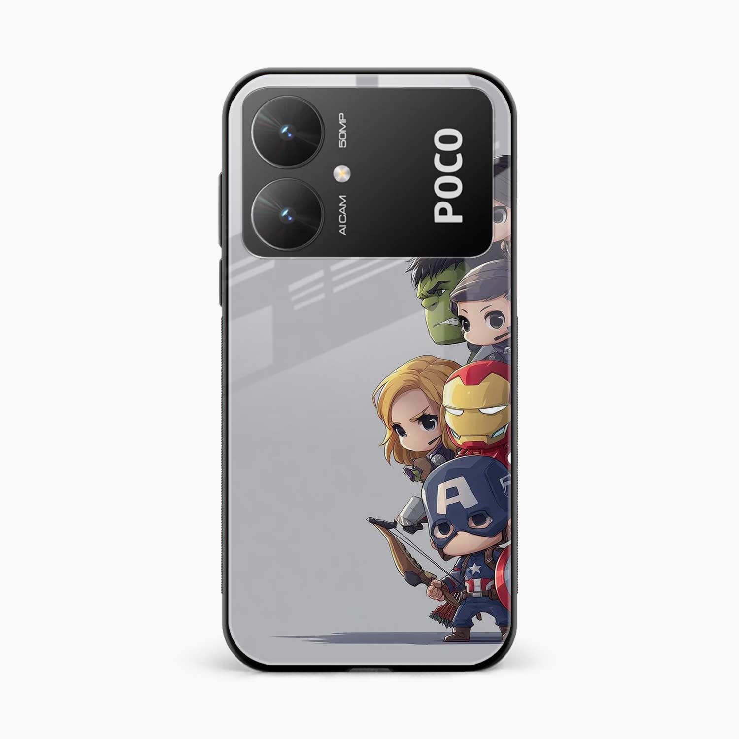 Avengers Poco M6 5G Back Cover