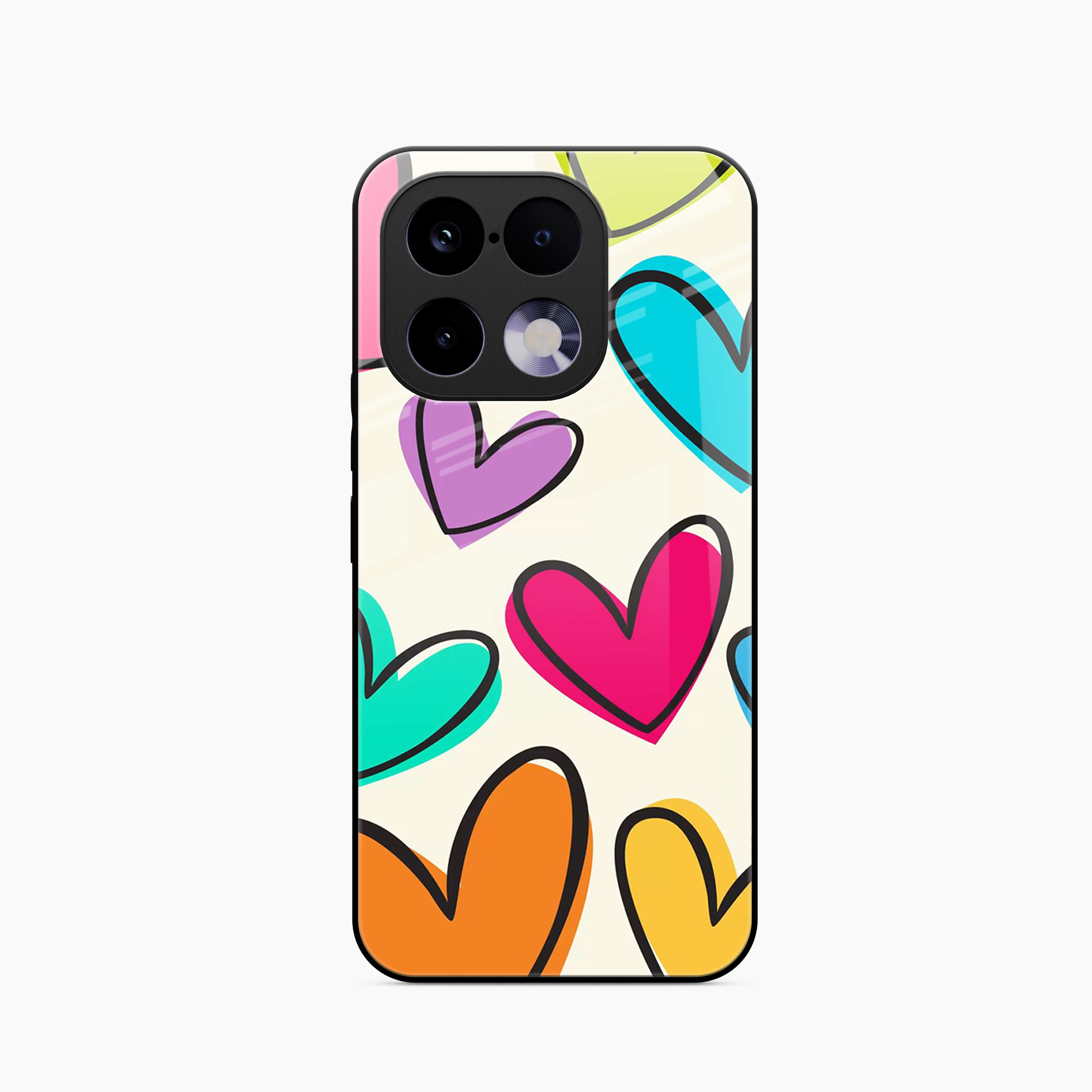 Colorful Hearts Realme 16 Pro 5G Back Cover