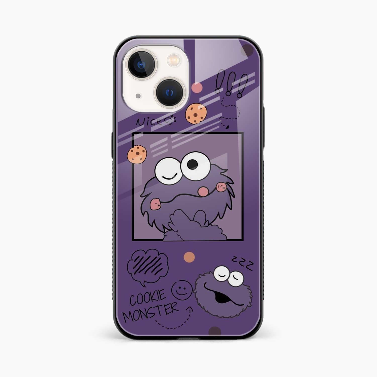 Cookie Monster iPhone 14 Plus Back Cover
