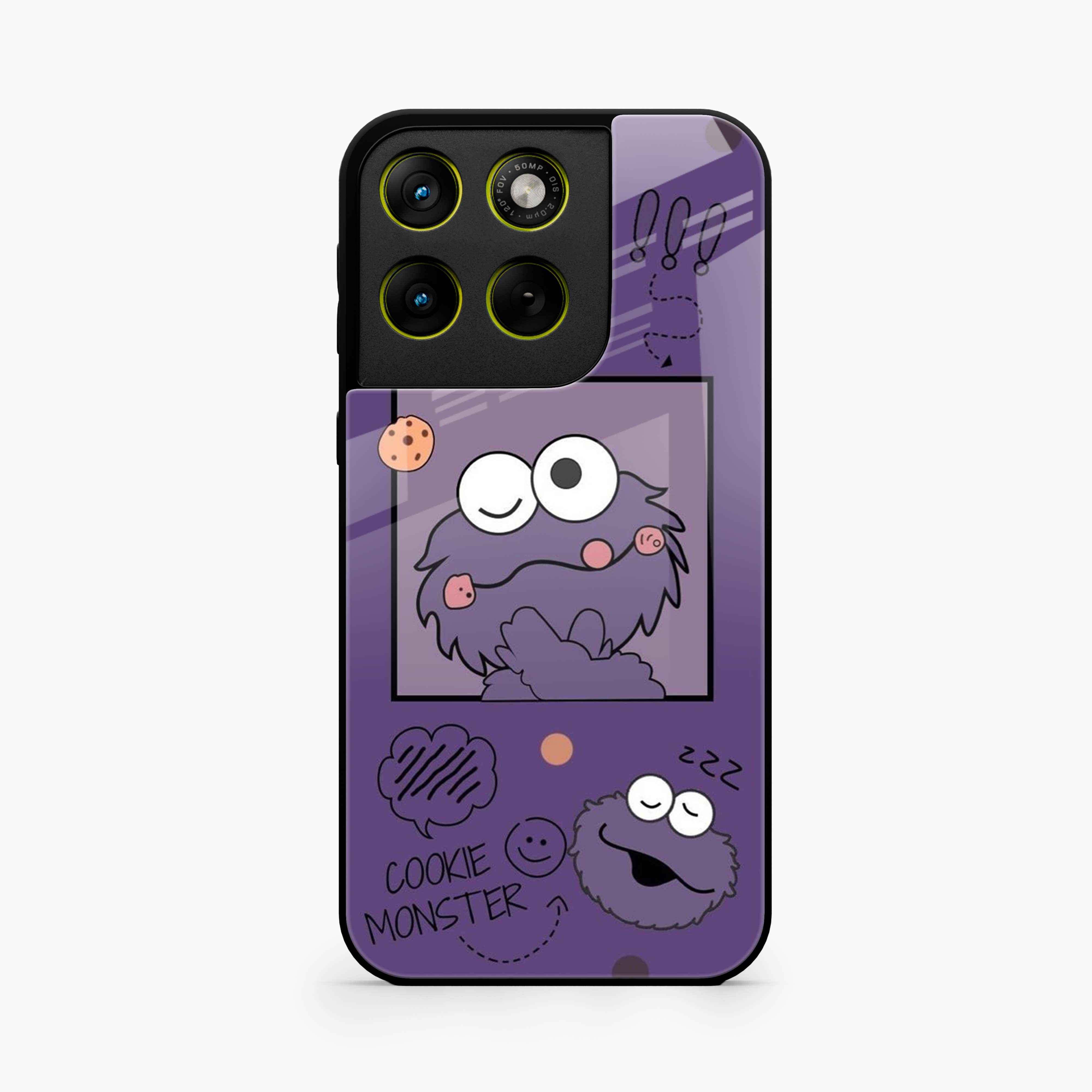 Cookie Monster Motorola Edge 70 Fusion Back Cover