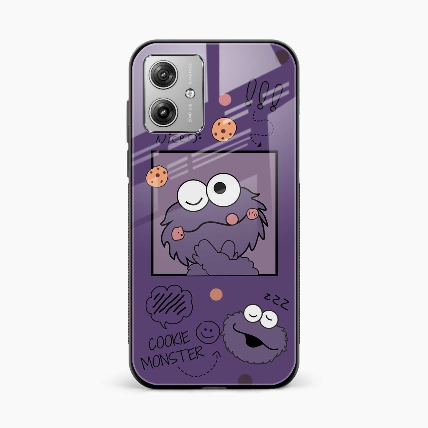 Cookie Monster Motorola G64 5G Back Cover