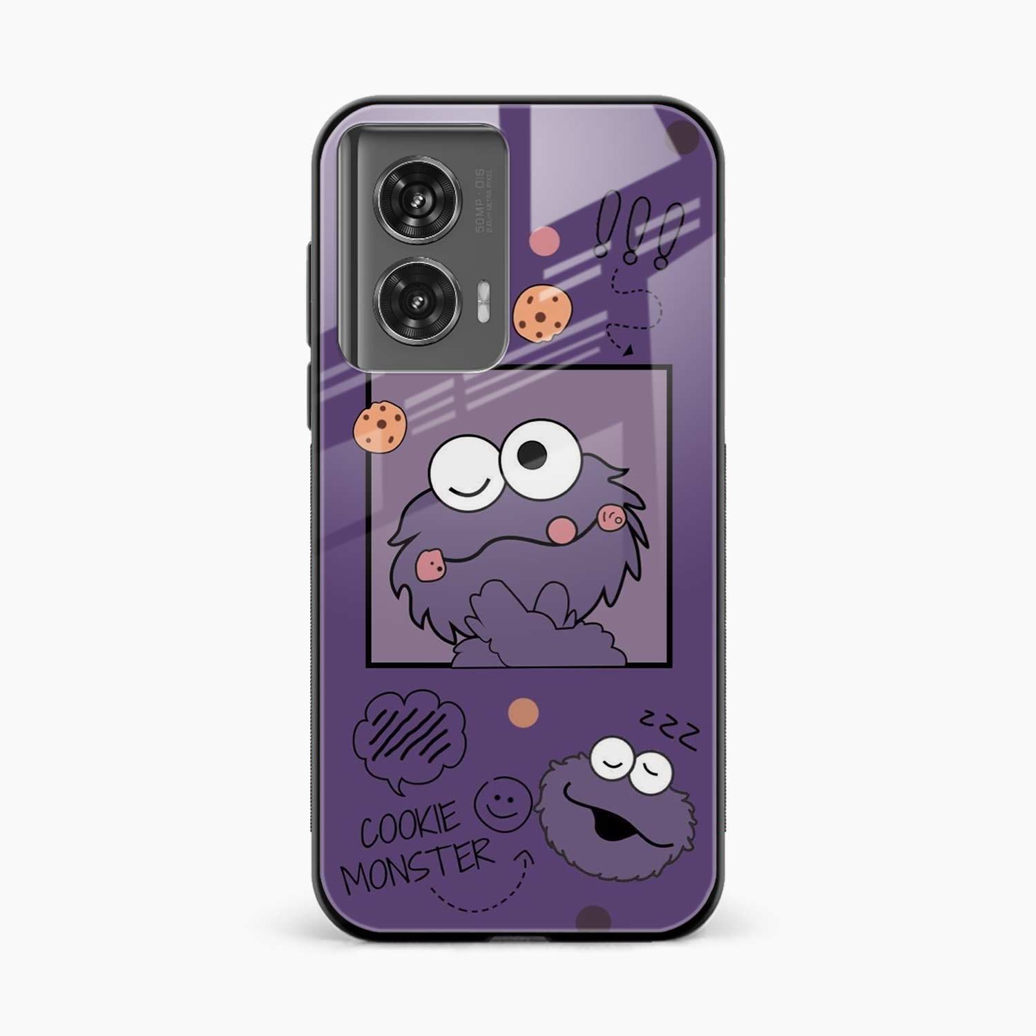 Cookie Monster Motorola G96 5G Back Cover