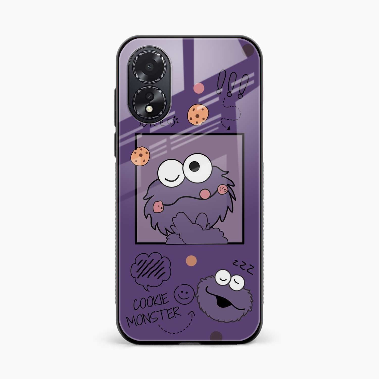 Cookie Monster Oppo A38 Back Cover