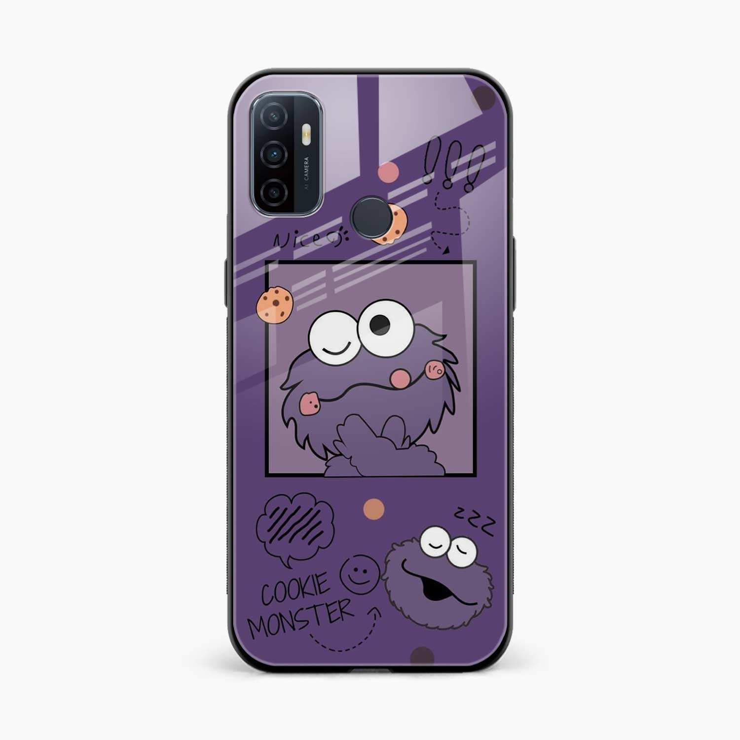 Cookie Monster Oppo A53 Back Cover