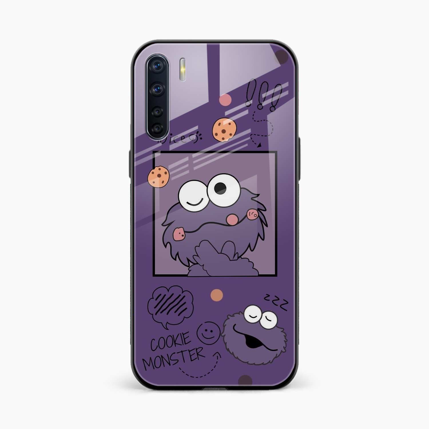 Cookie Monster Oppo A91 Back Cover