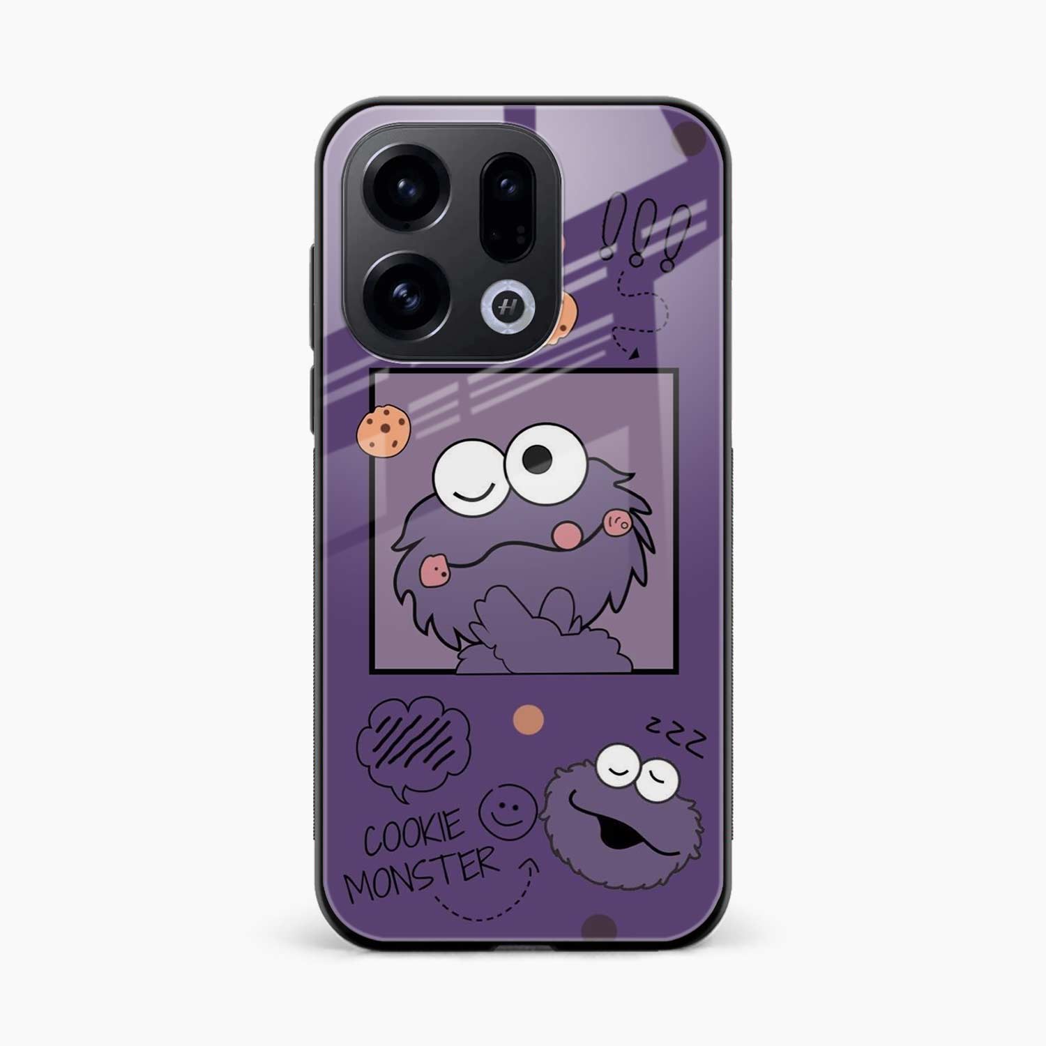 Cookie Monster Oppo Find X9 Back Cover