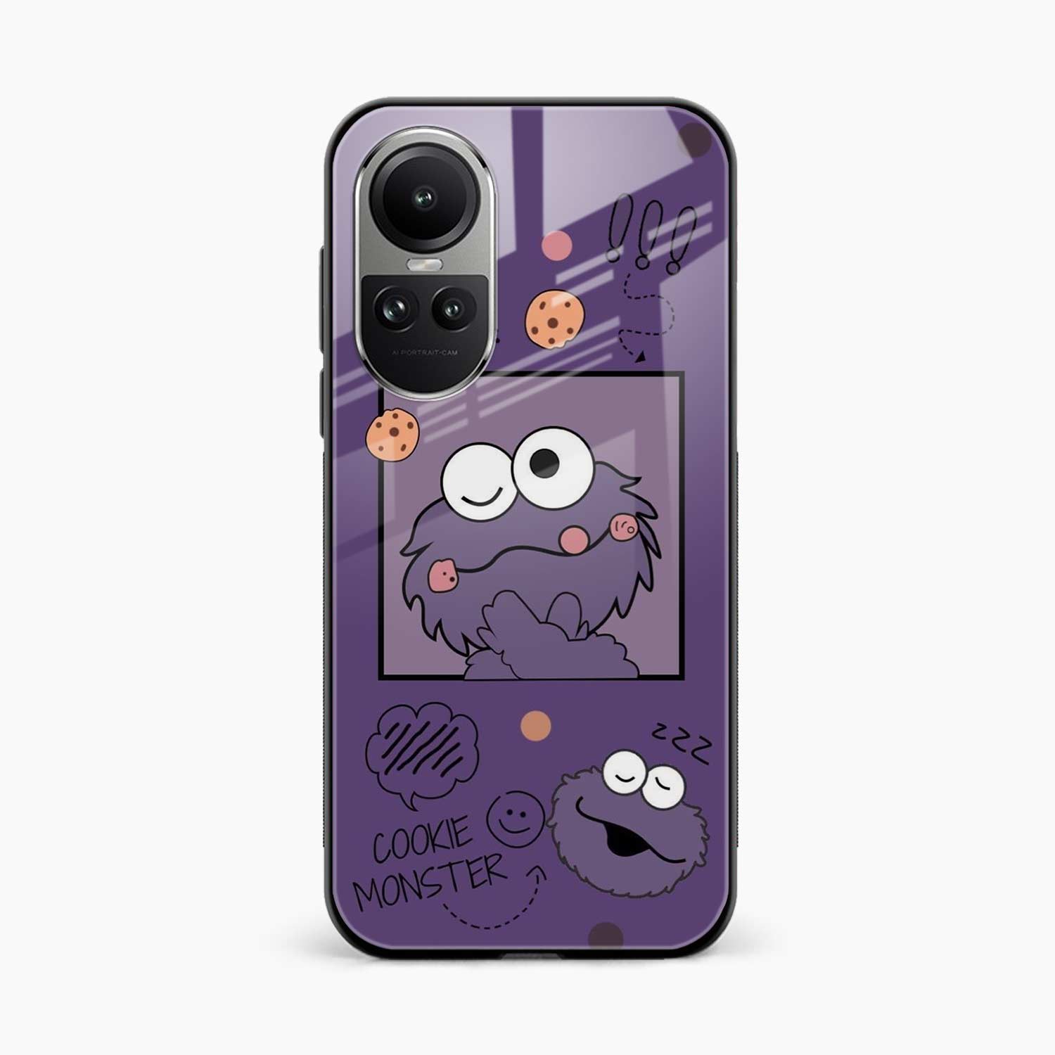 Cookie Monster Oppo Reno 10 Back Cover