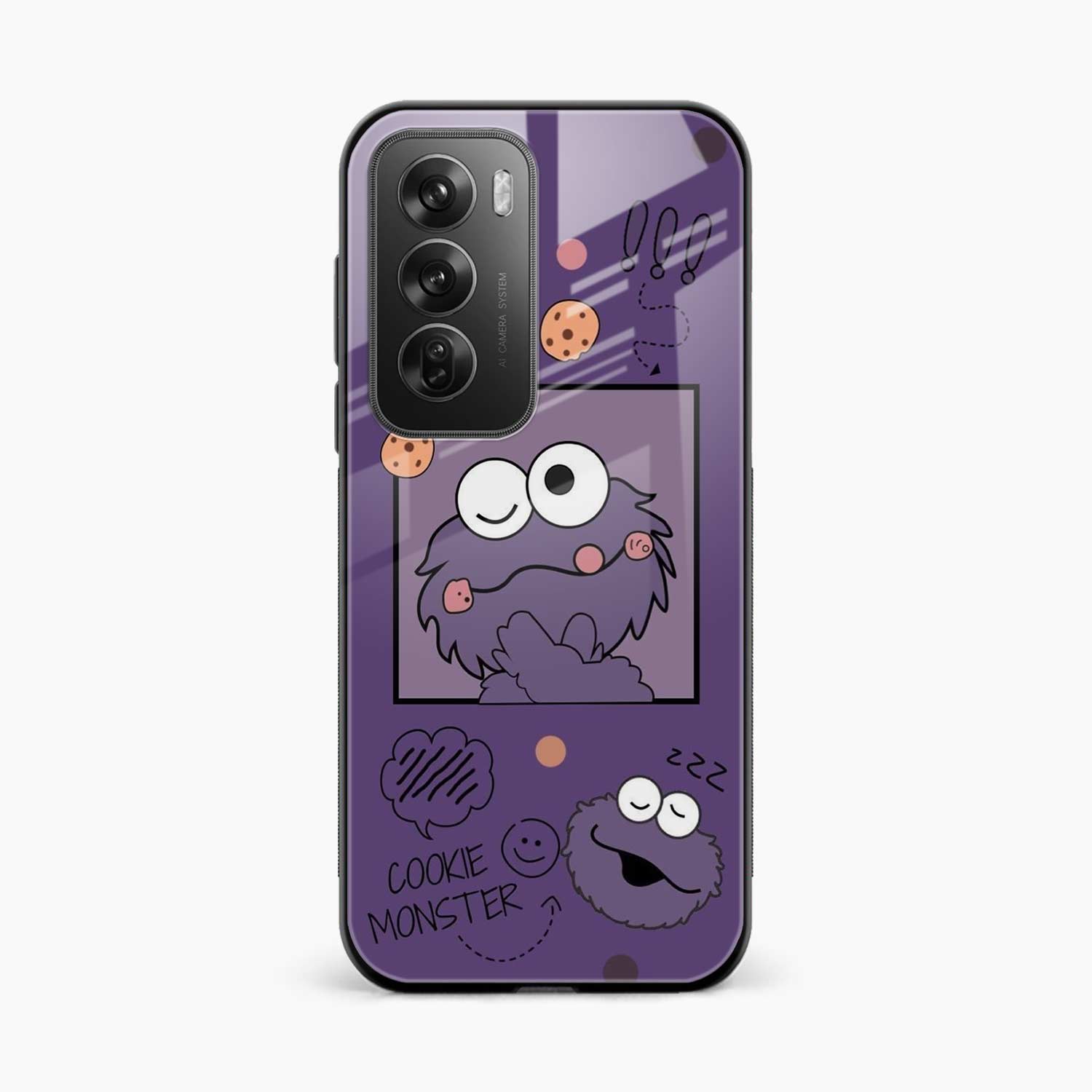 Cookie Monster Oppo Reno 12 Pro 5G Back Cover