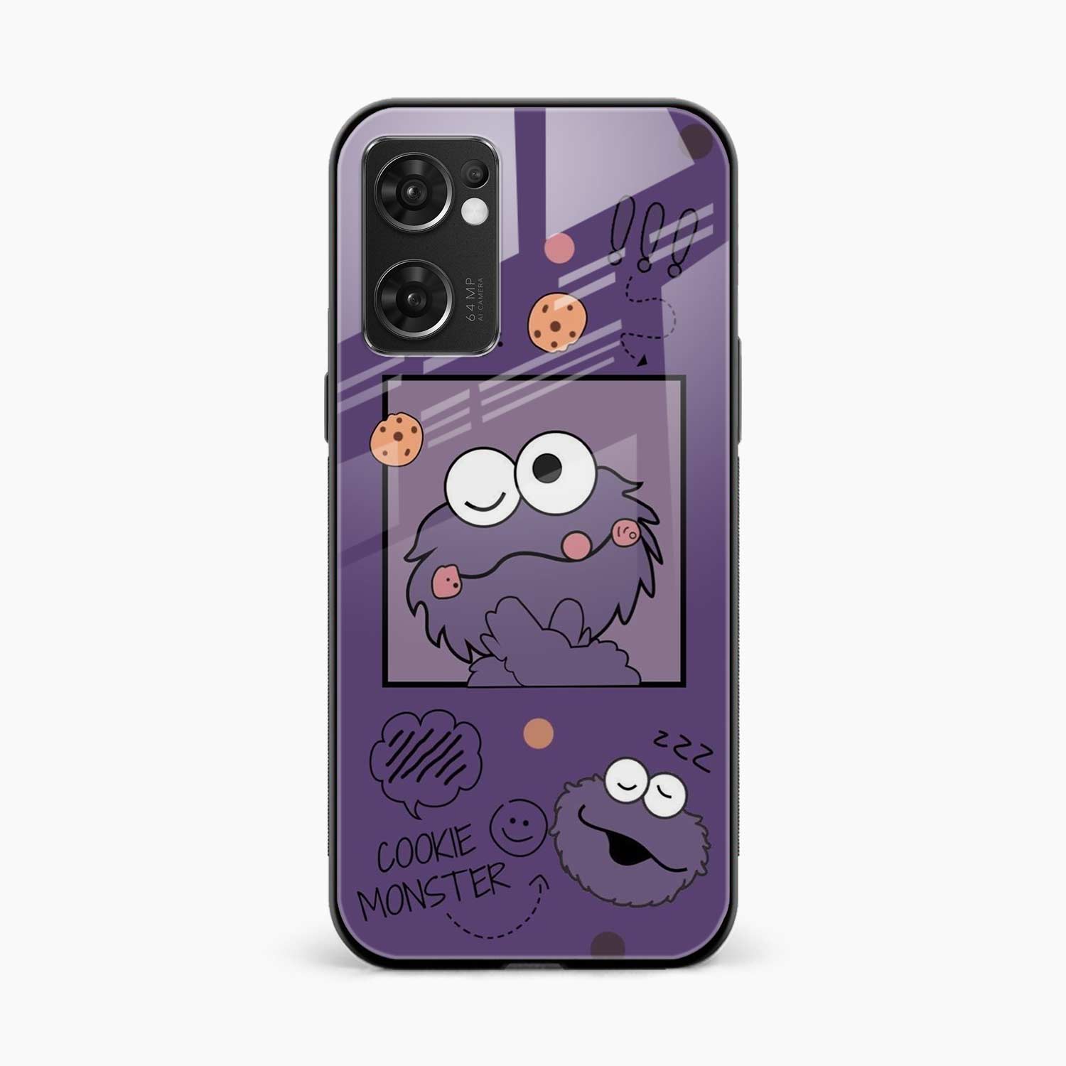 Cookie Monster Oppo Reno 7 5G Back Cover