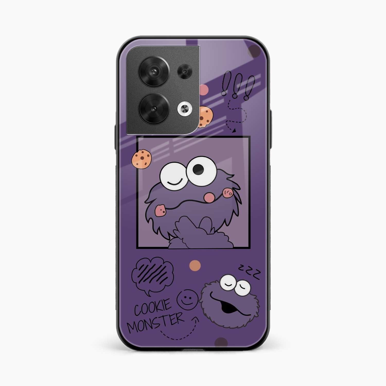 Cookie Monster Oppo Reno 8 Back Cover