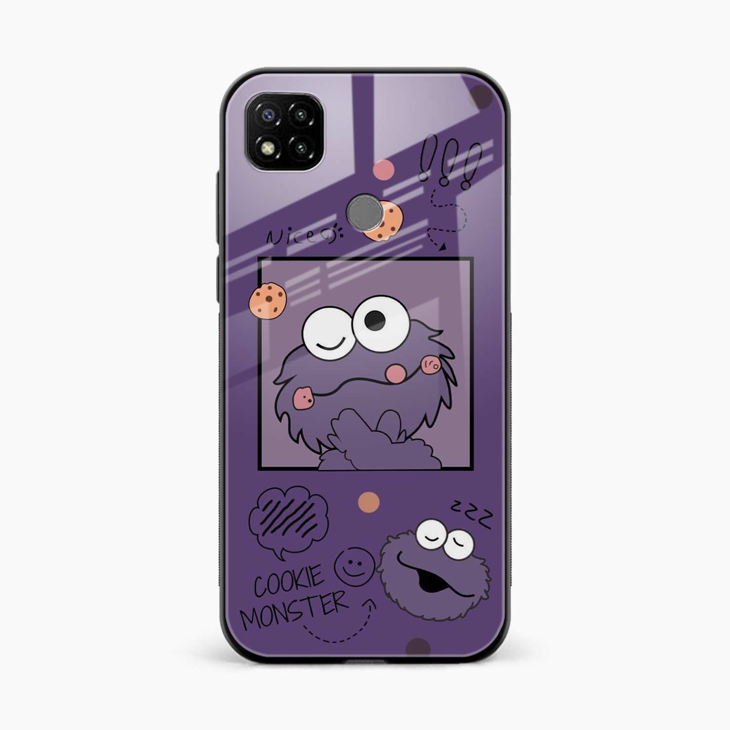 Cookie Monster Poco C31 Back Cover
