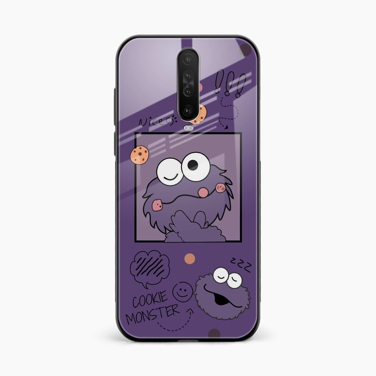 Cookie Monster Poco X2 Back Cover