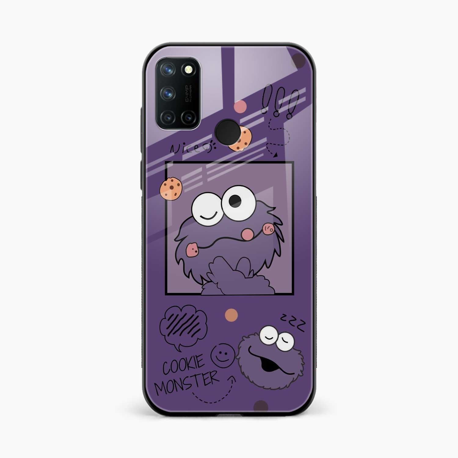 Cookie Monster Realme 7i Back Cover