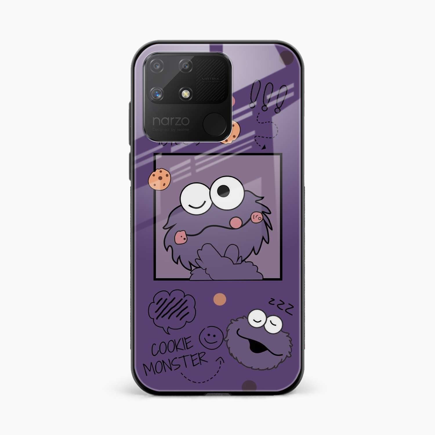 Cookie Monster Realme Narzo 50a Back Cover