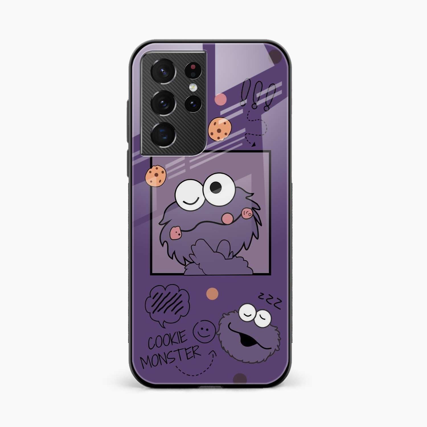 Cookie Monster Samsung S21 Ultra Back Cover