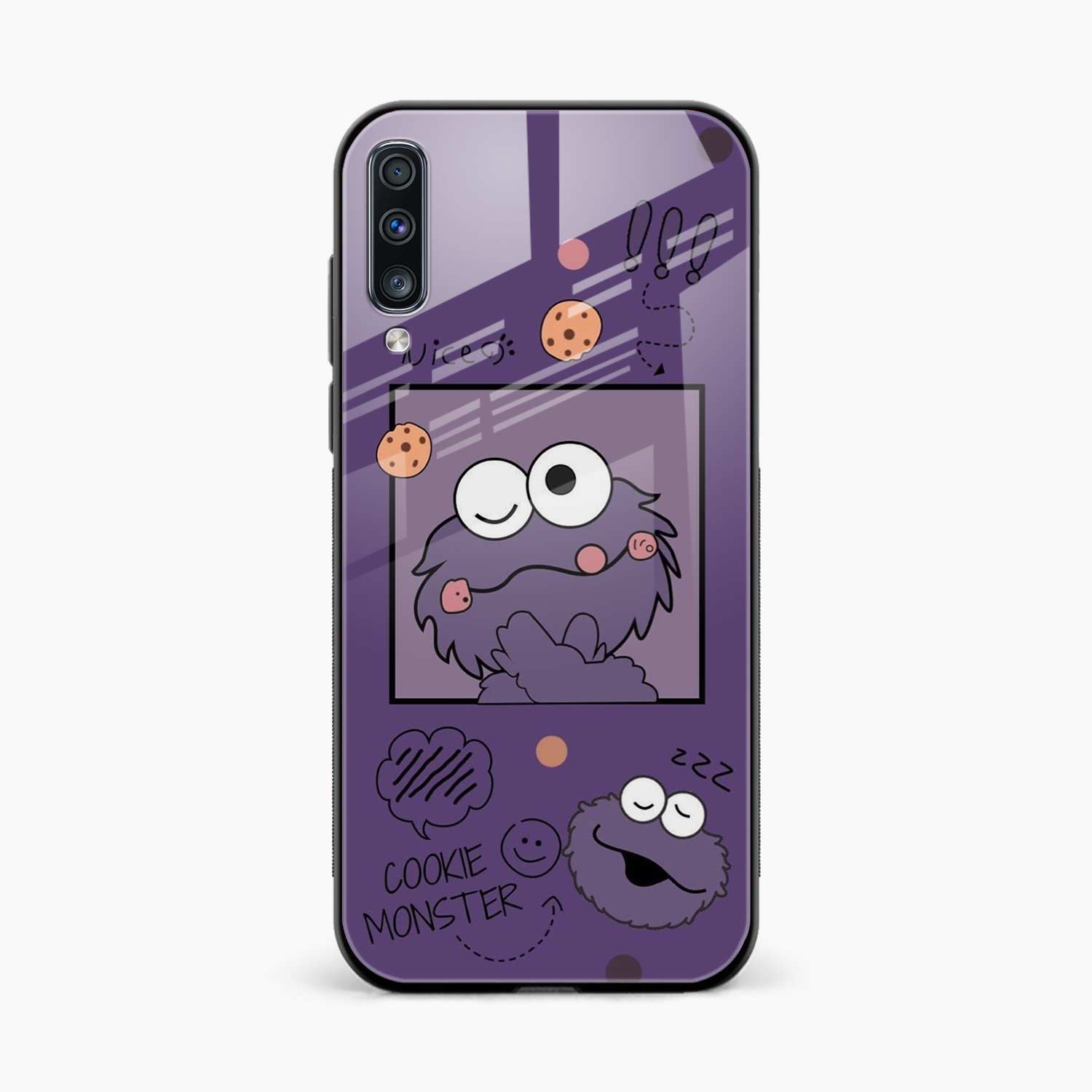 Cookie Monster Samsung A70 Back Cover