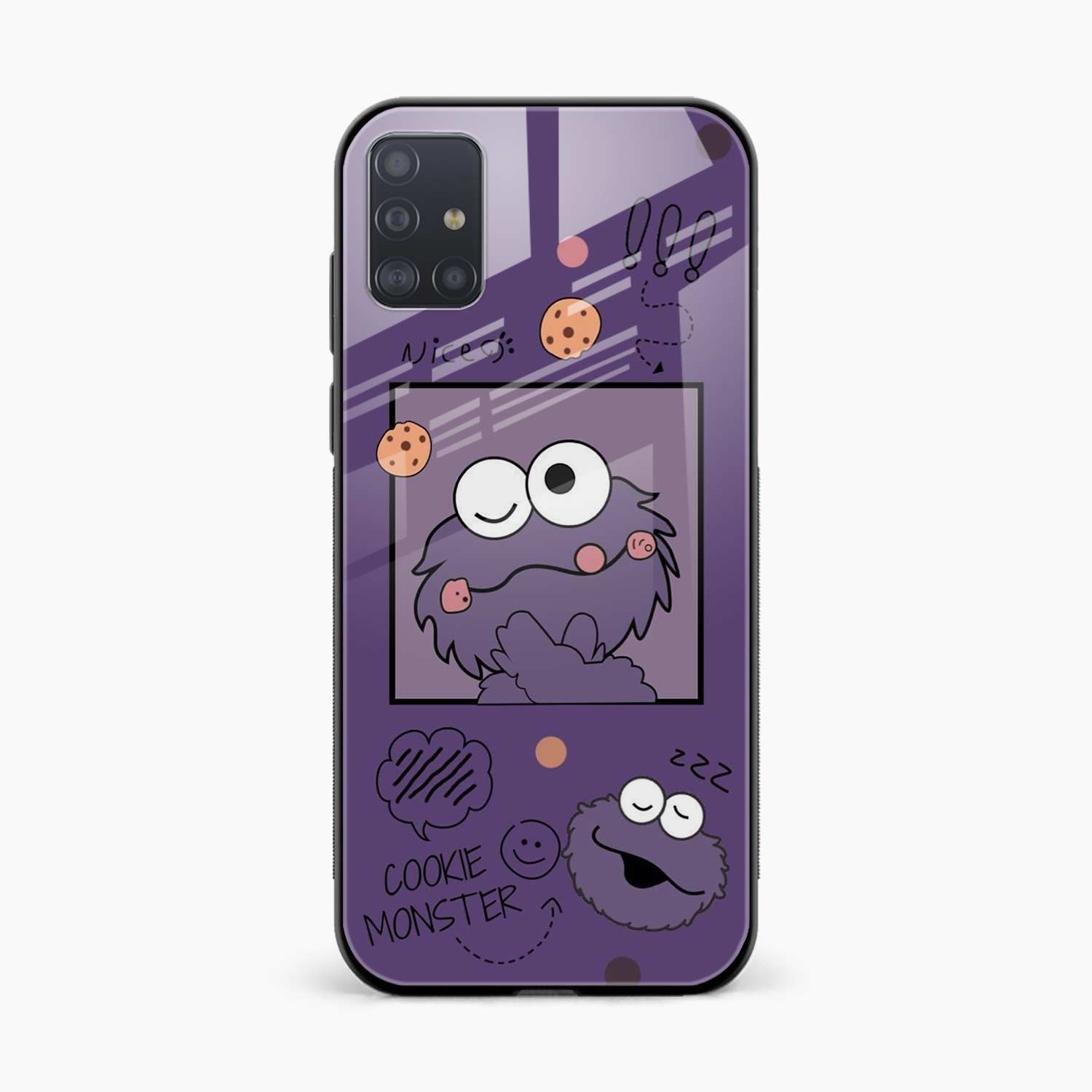 Cookie Monster Samsung A71 Back Cover