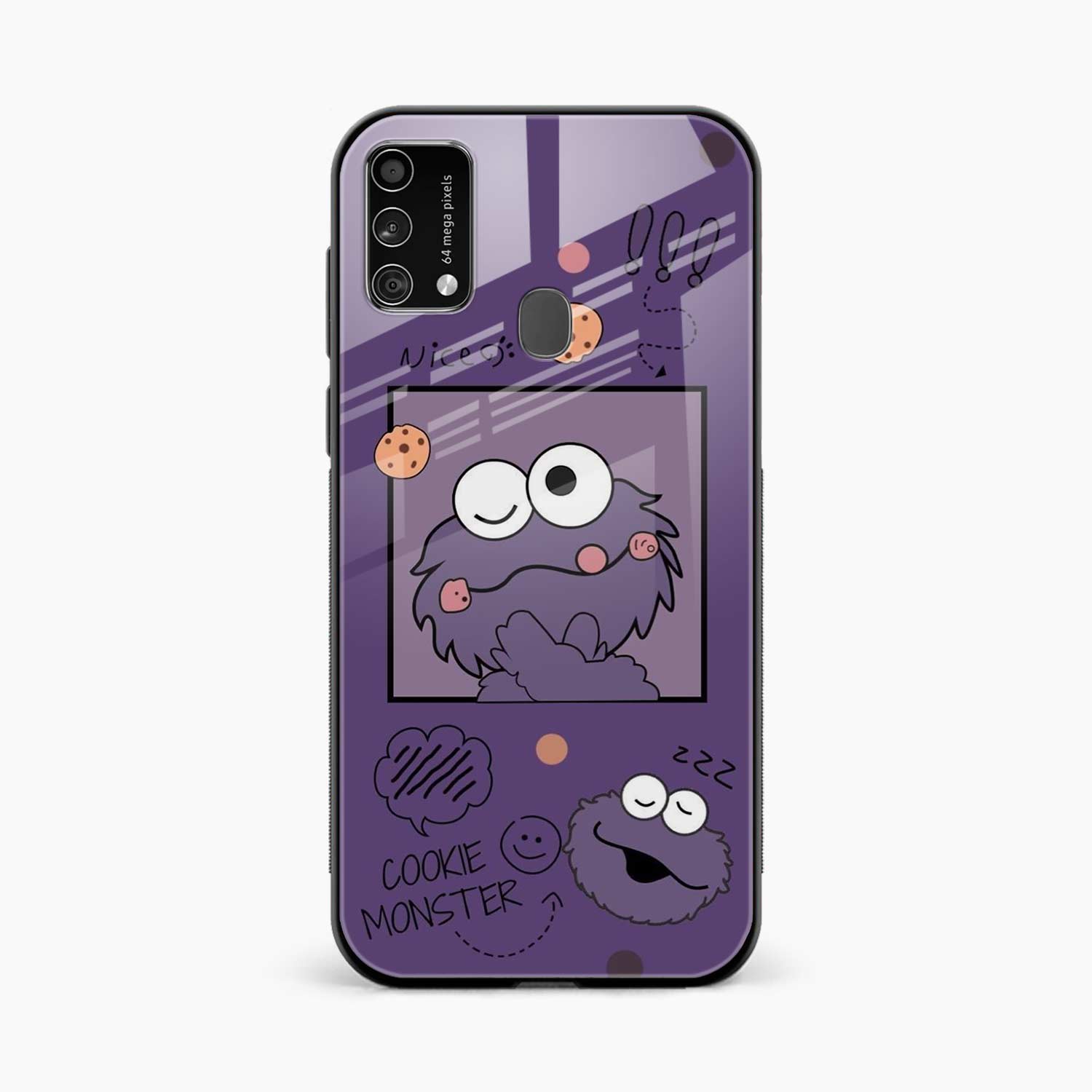 Cookie Monster Samsung F41 Back Cover
