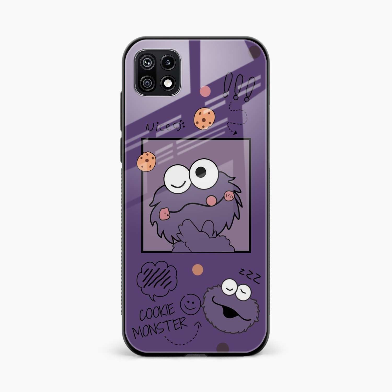 Cookie Monster Samsung F42 Back Cover