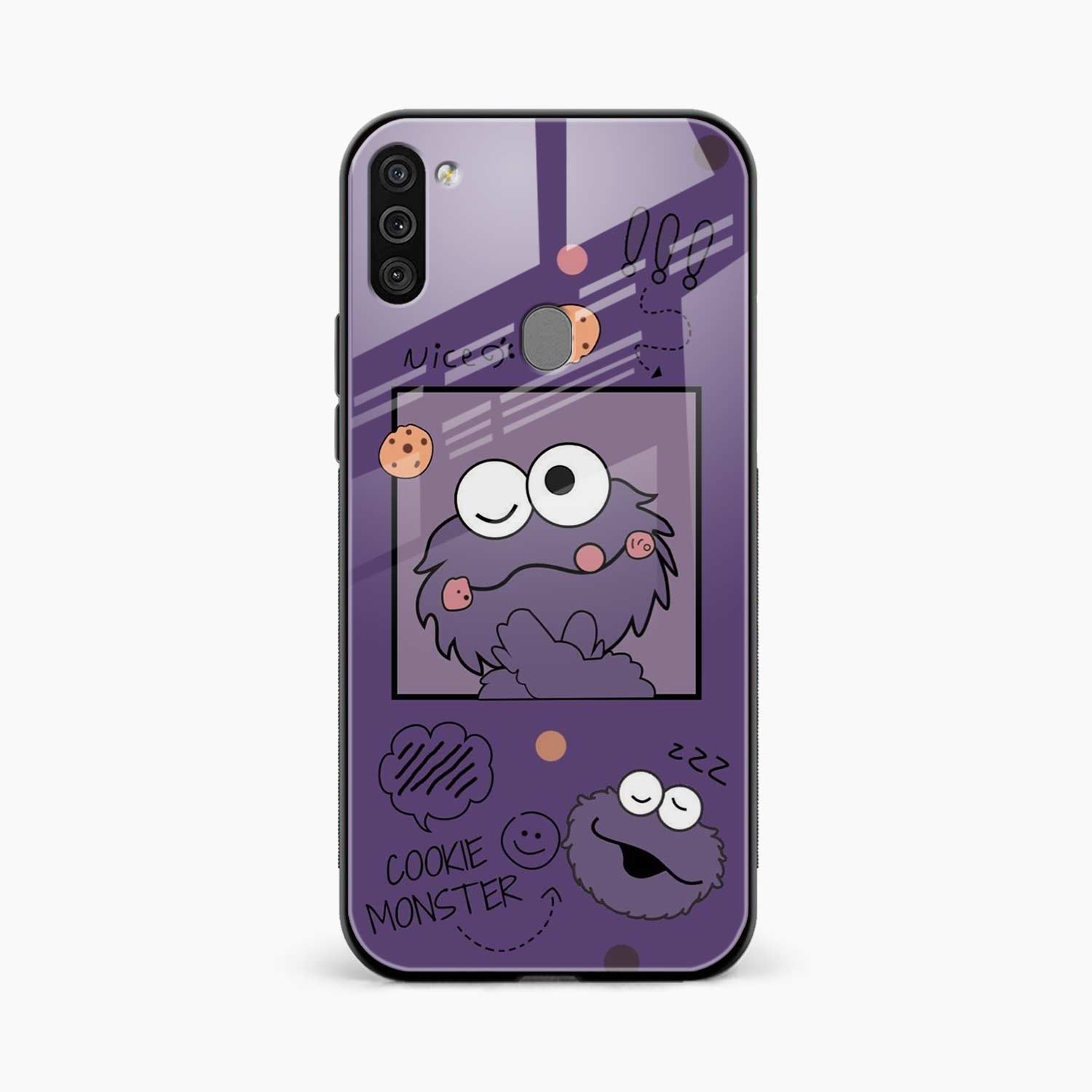 Cookie Monster Samsung M11 Back Cover