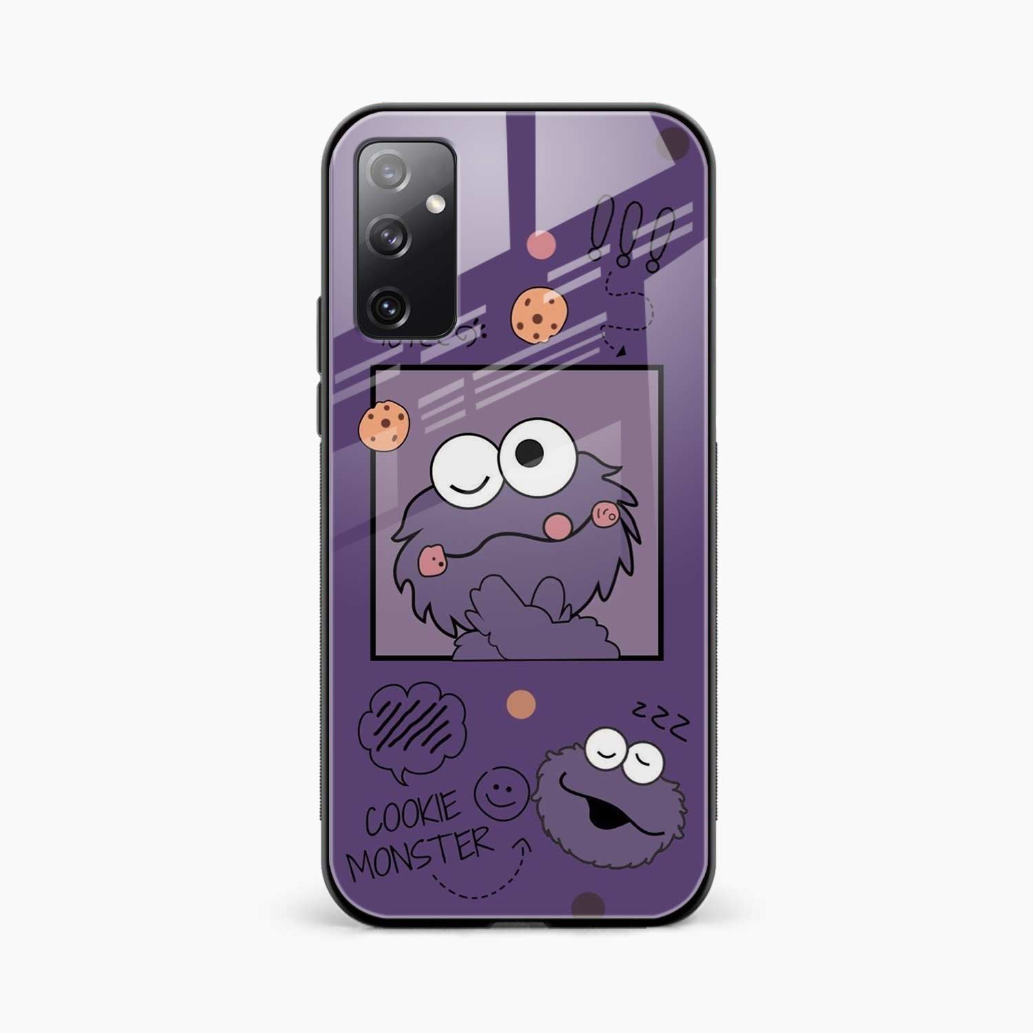 Cookie Monster Samsung M52 Back Cover