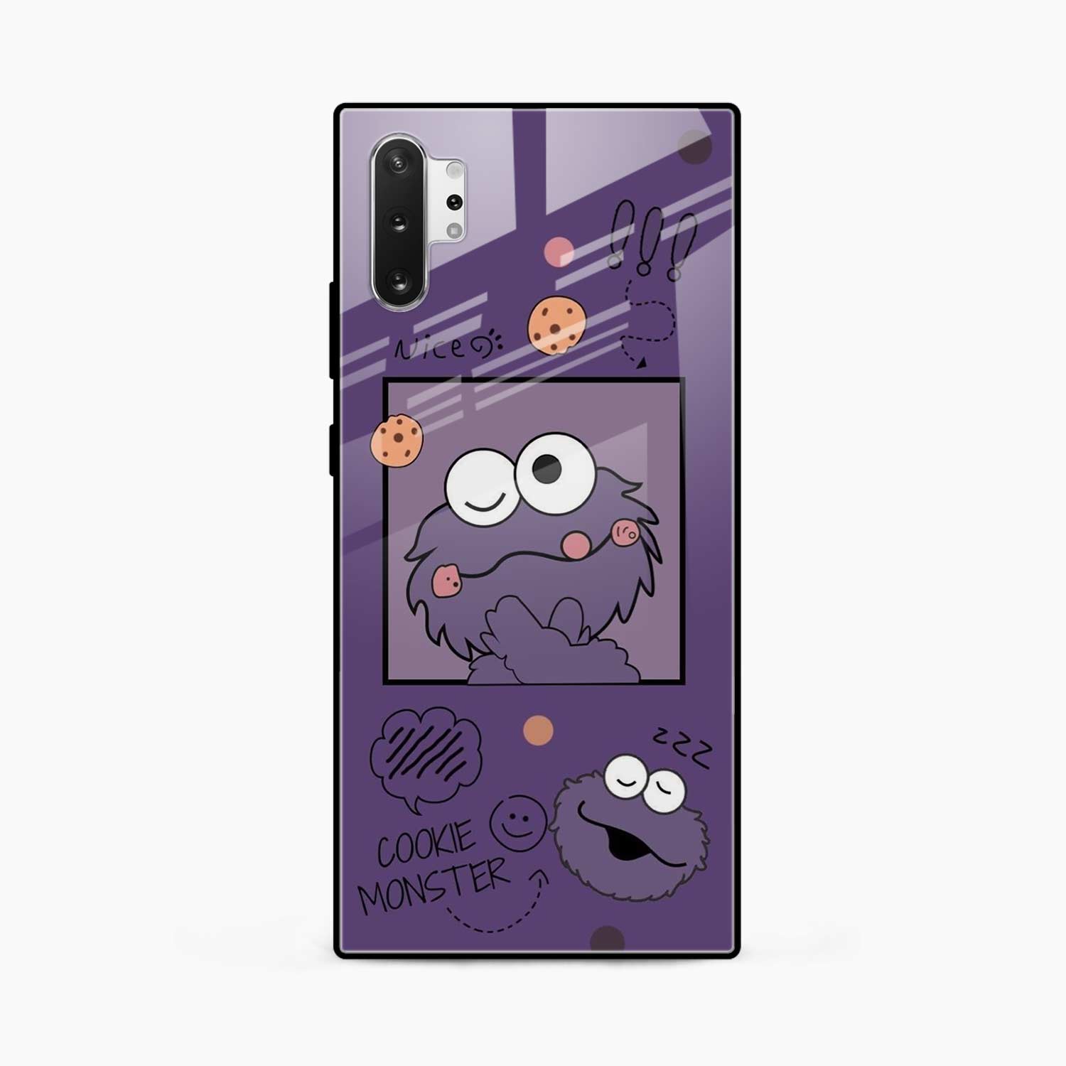 Cookie Monster Samsung Note 10 Plus Back Cover