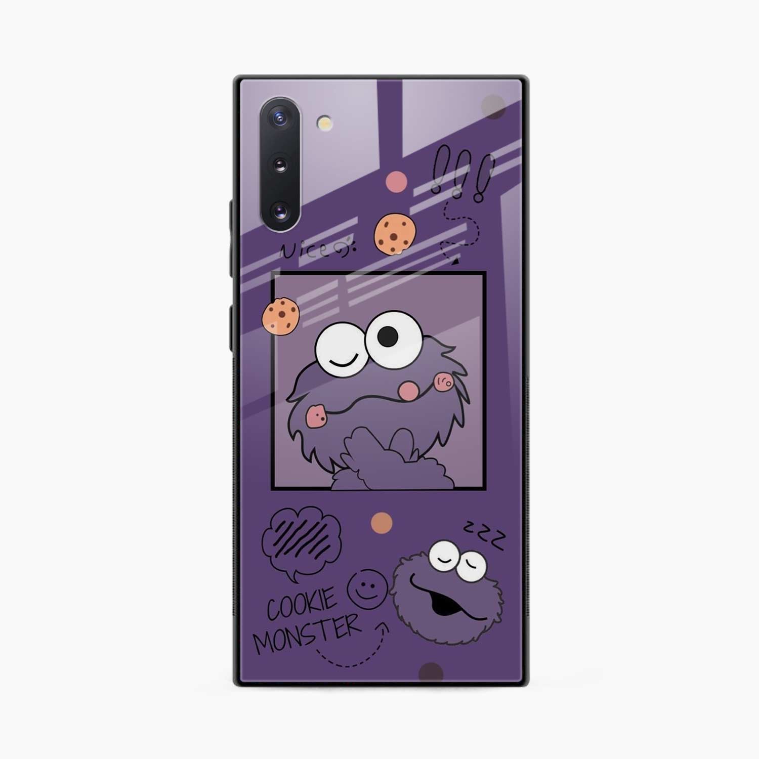 Cookie Monster Samsung Note 10 Back Cover