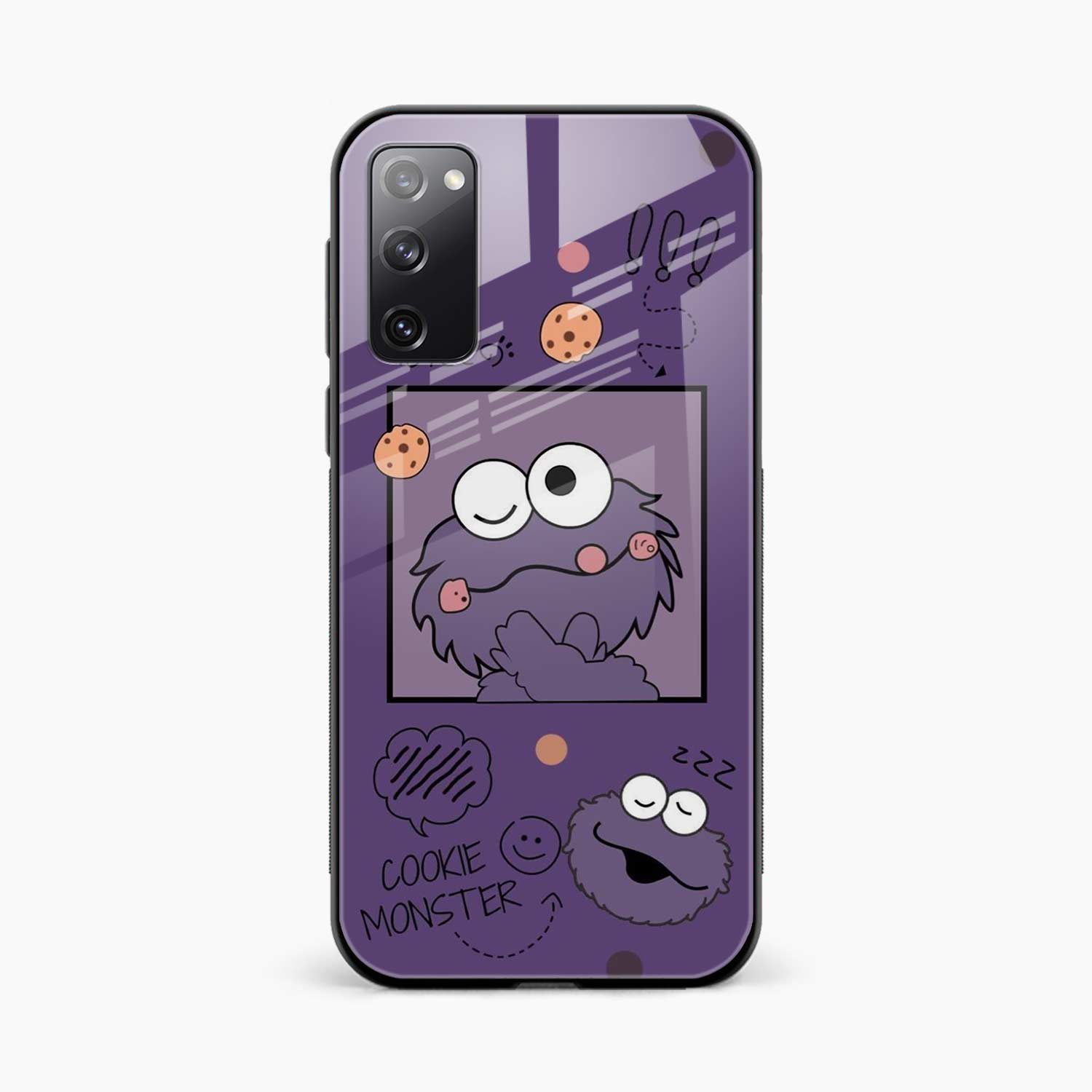 Cookie Monster Samsung S20 Back Cover