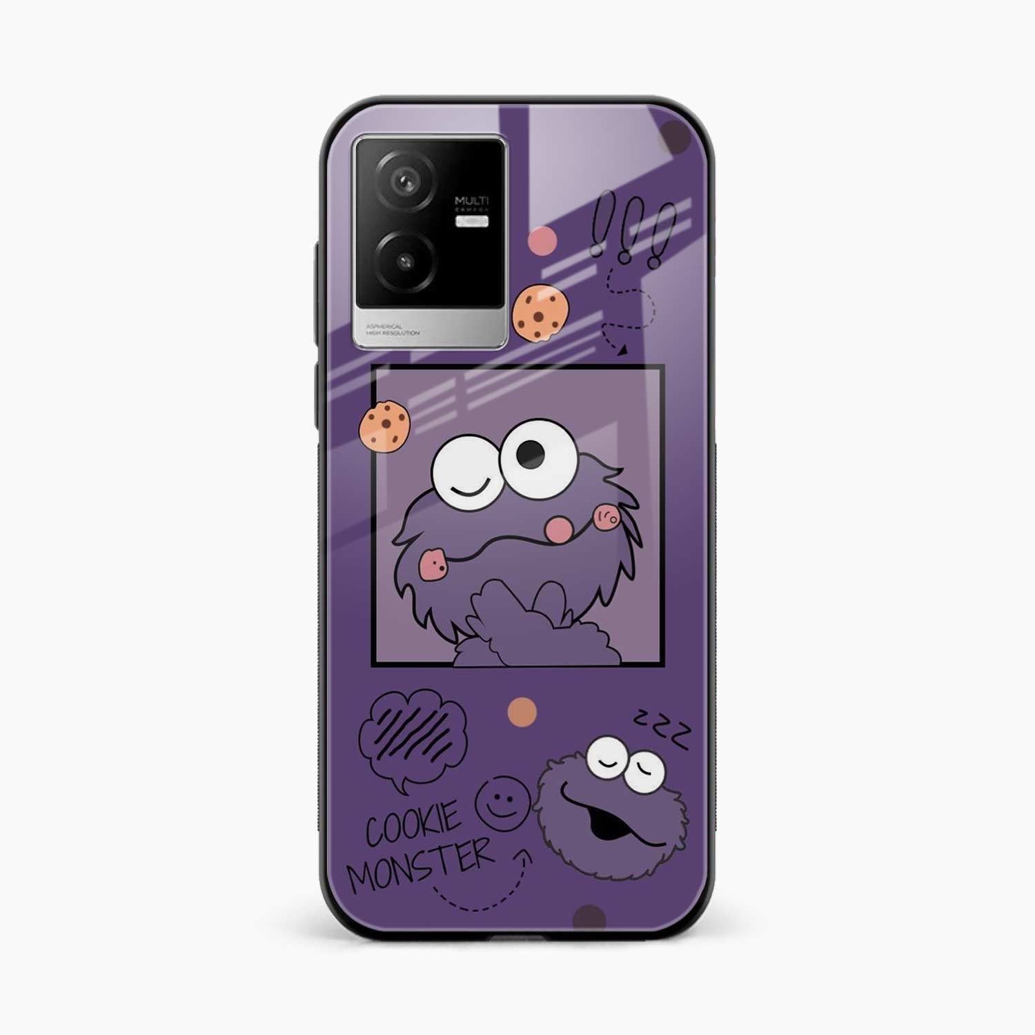 Cookie Monster Vivo Iqoo Z6x Back Cover