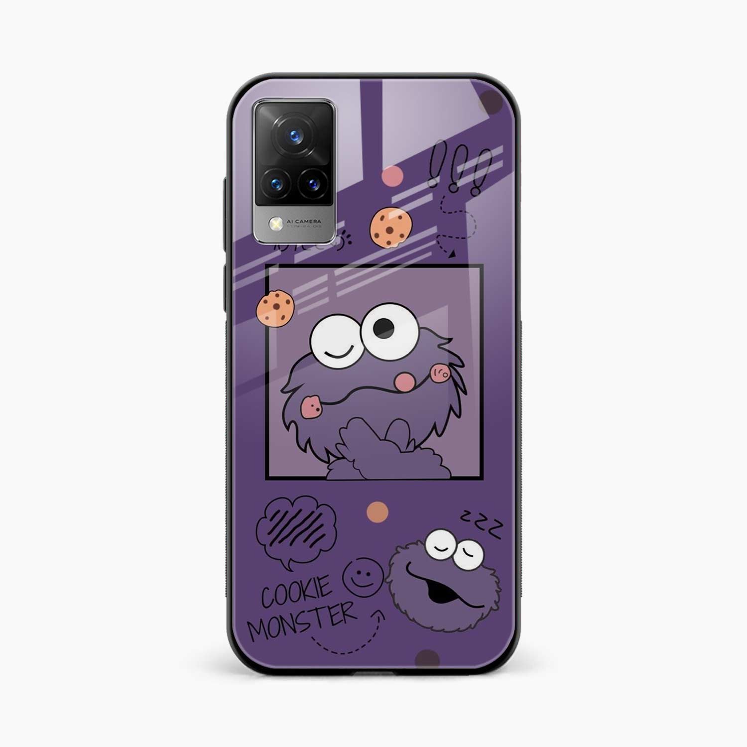 Cookie Monster Vivo V21 Back Cover