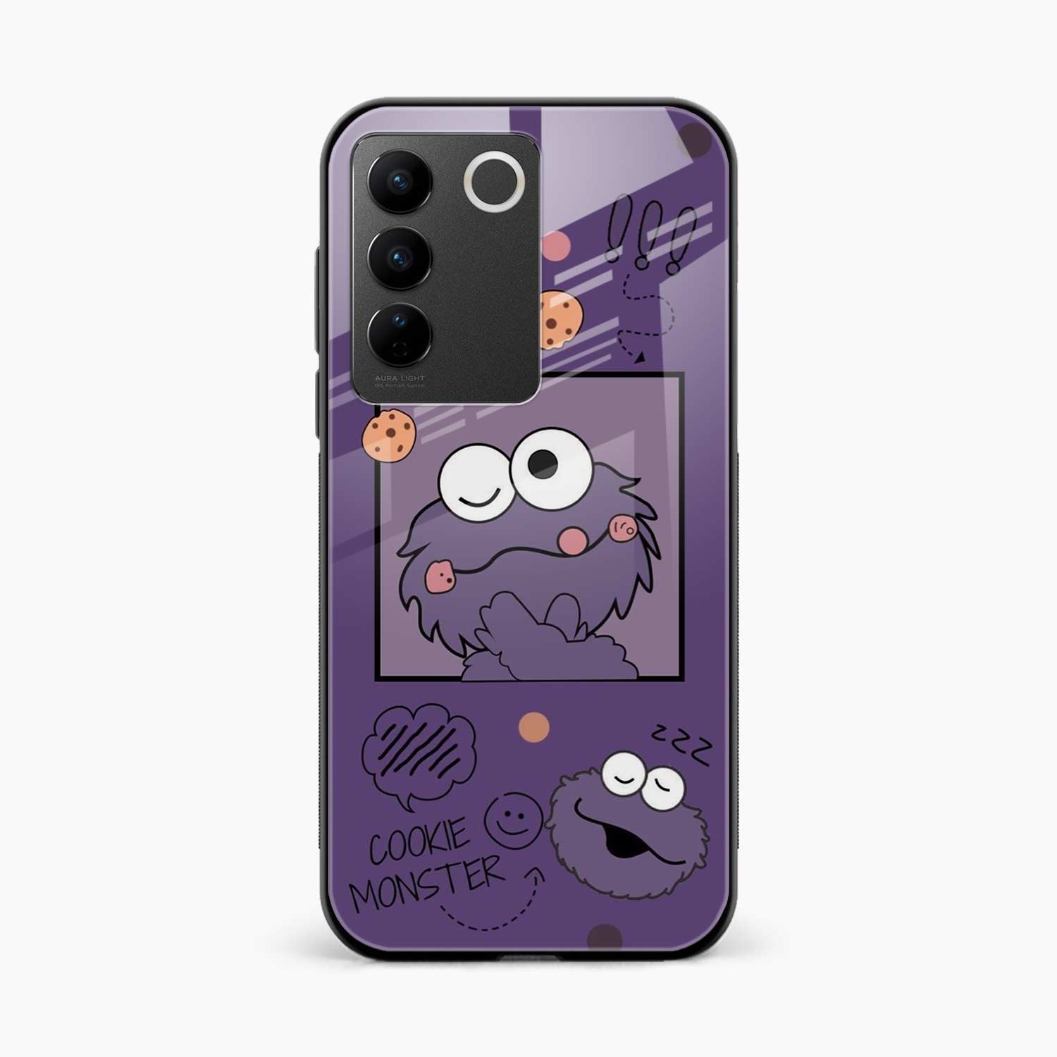 Cookie Monster Vivo V27 Back Cover