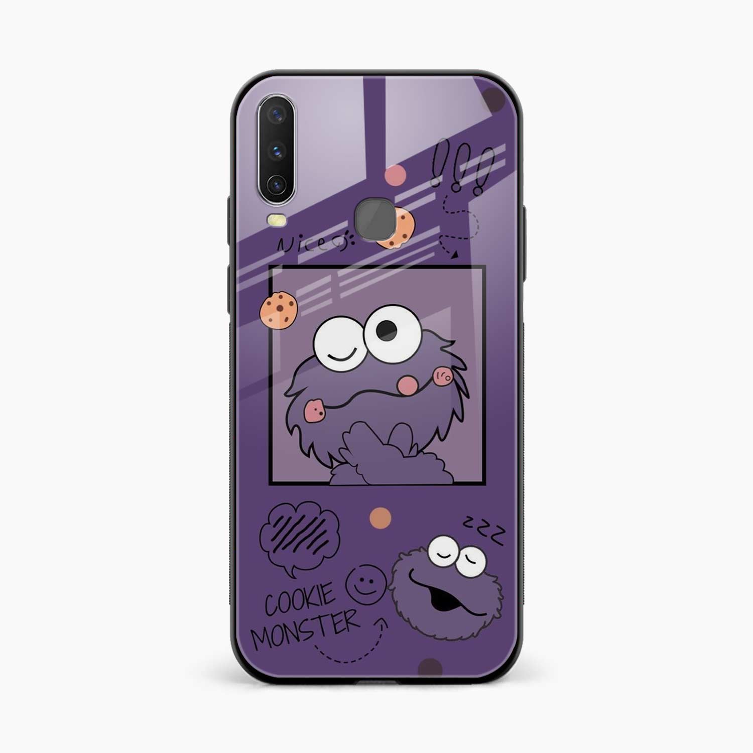 Cookie Monster Vivo Y12 Back Cover