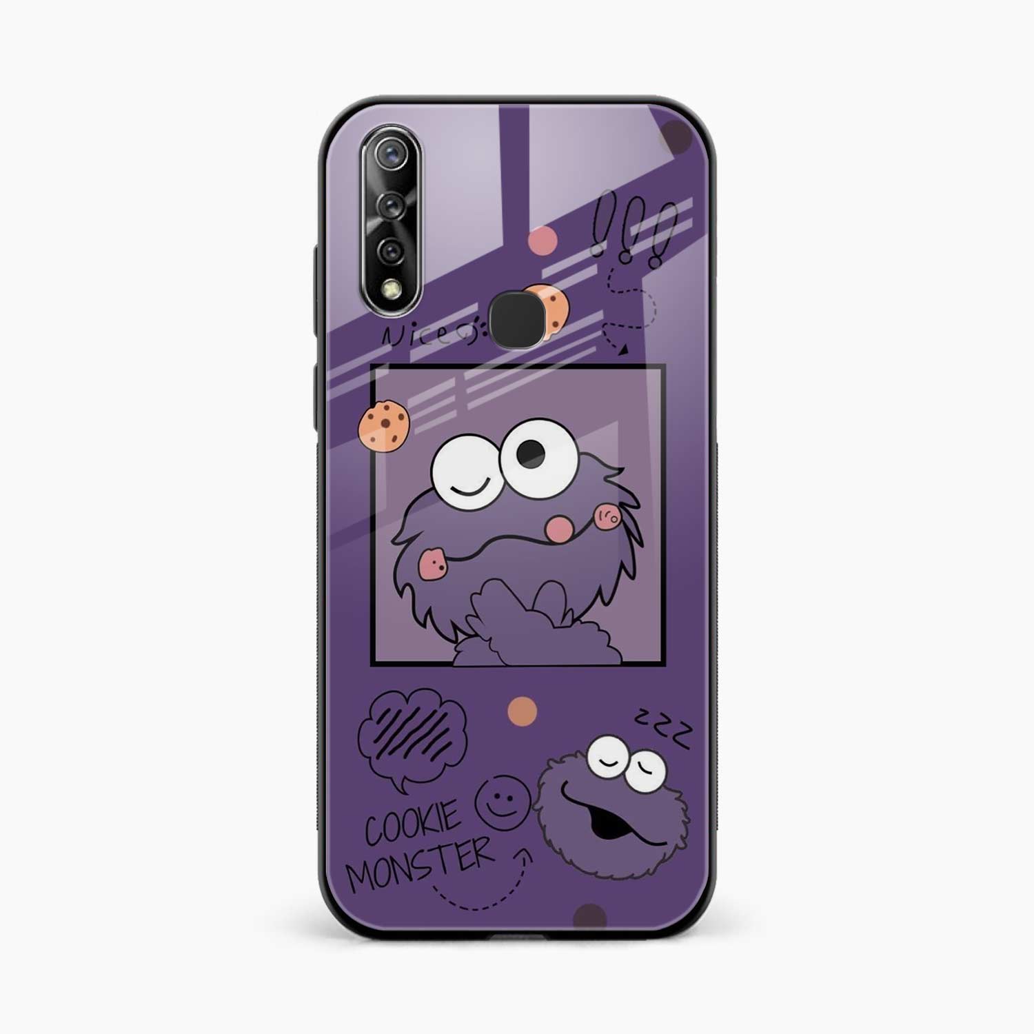 Cookie Monster Vivo Y19 Back Cover
